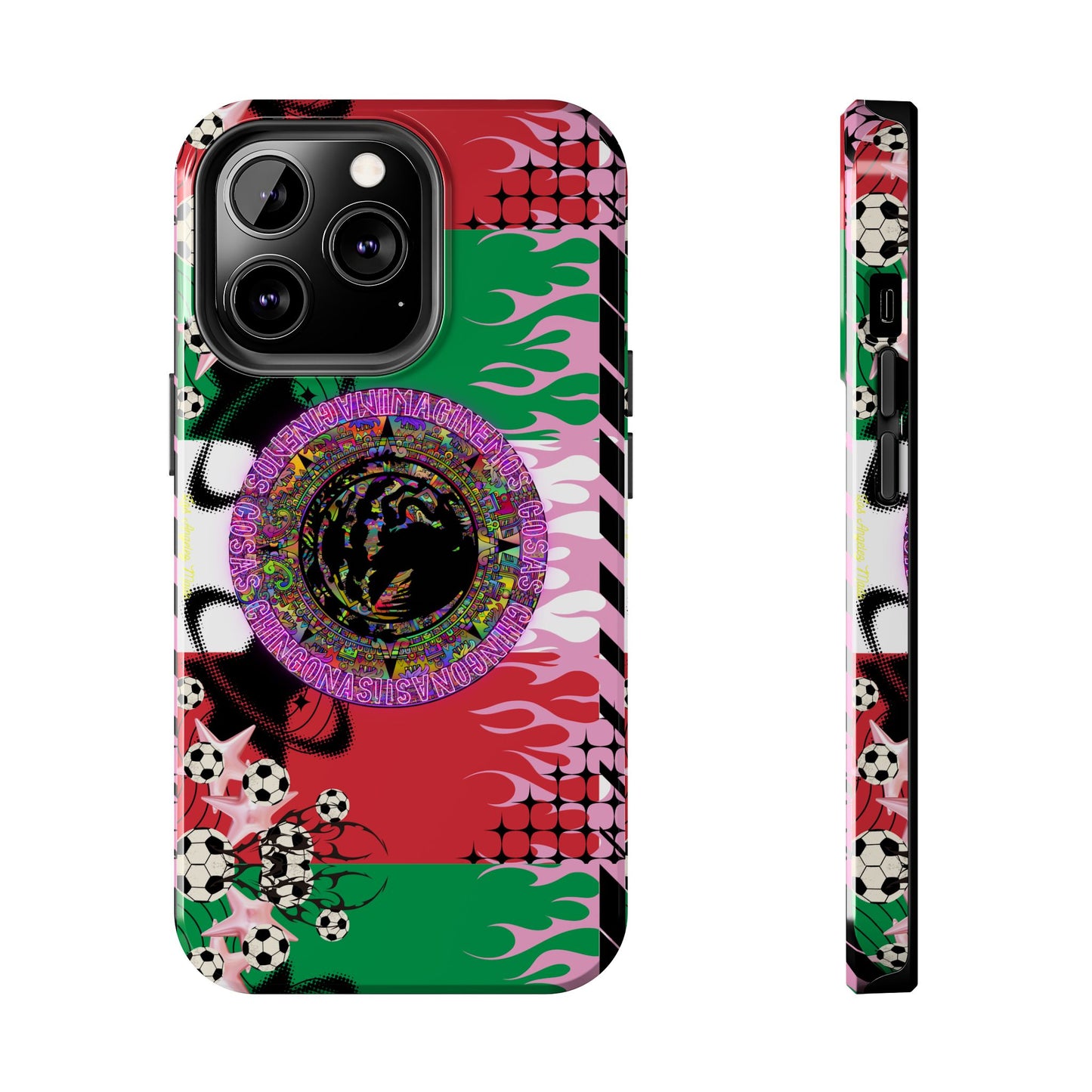 Los Angelez Made x Mexican Flag Tough Phone Case