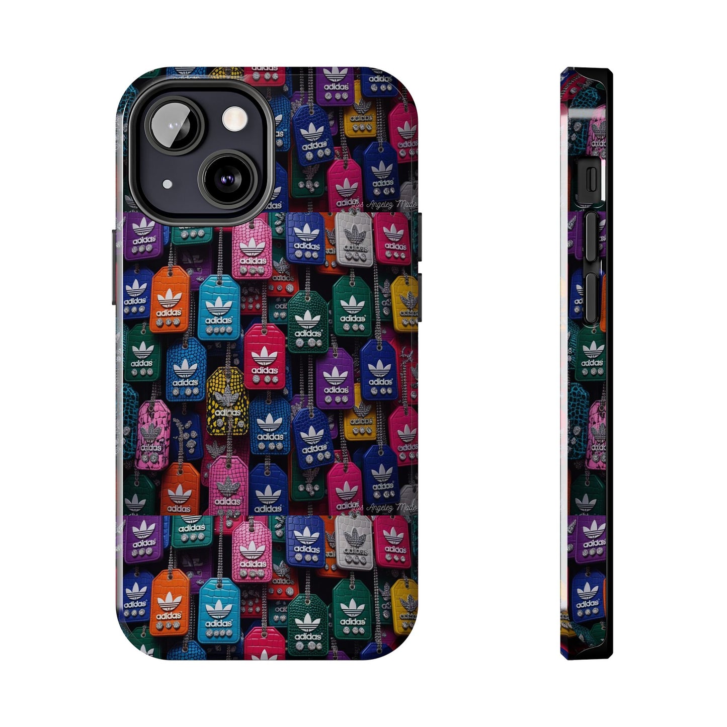 Los Angelez Made x Adidas Leather Tags Tough Phone Case