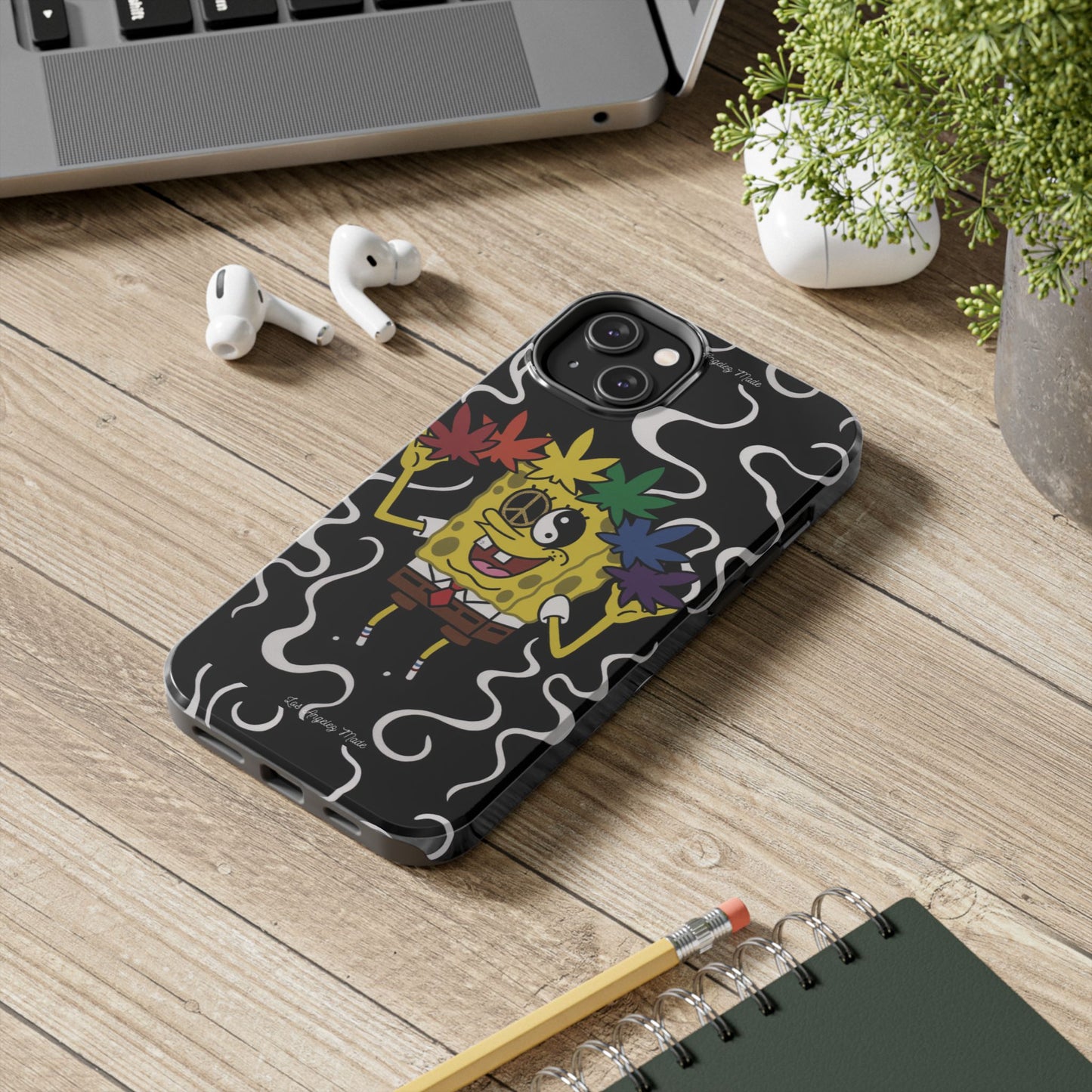 Los Angelez Made x Psychedelic Spongebob Squarepants Tough Phone Case