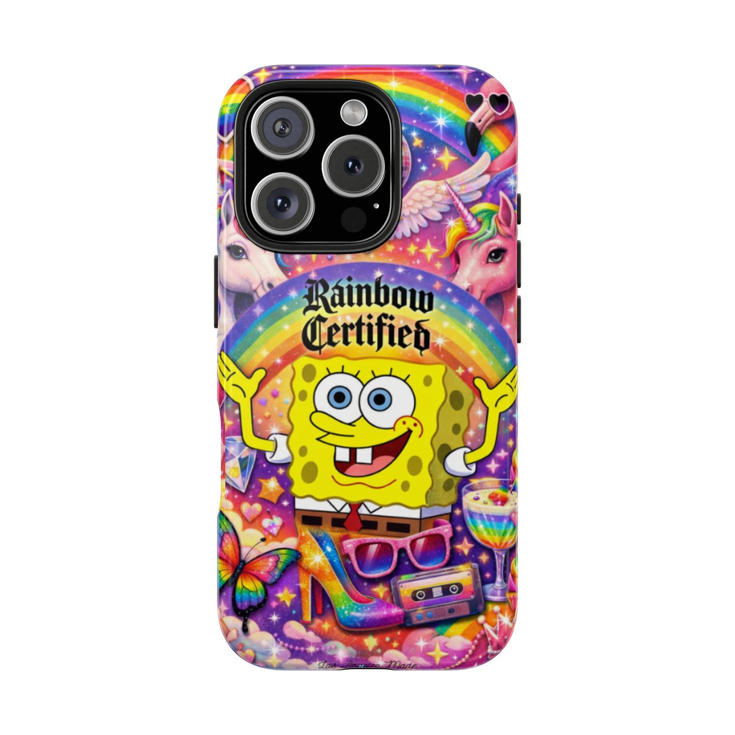 Los Angelez Made x Gay SpongeBob ''Rainbow Certified'' Tough Phone Case