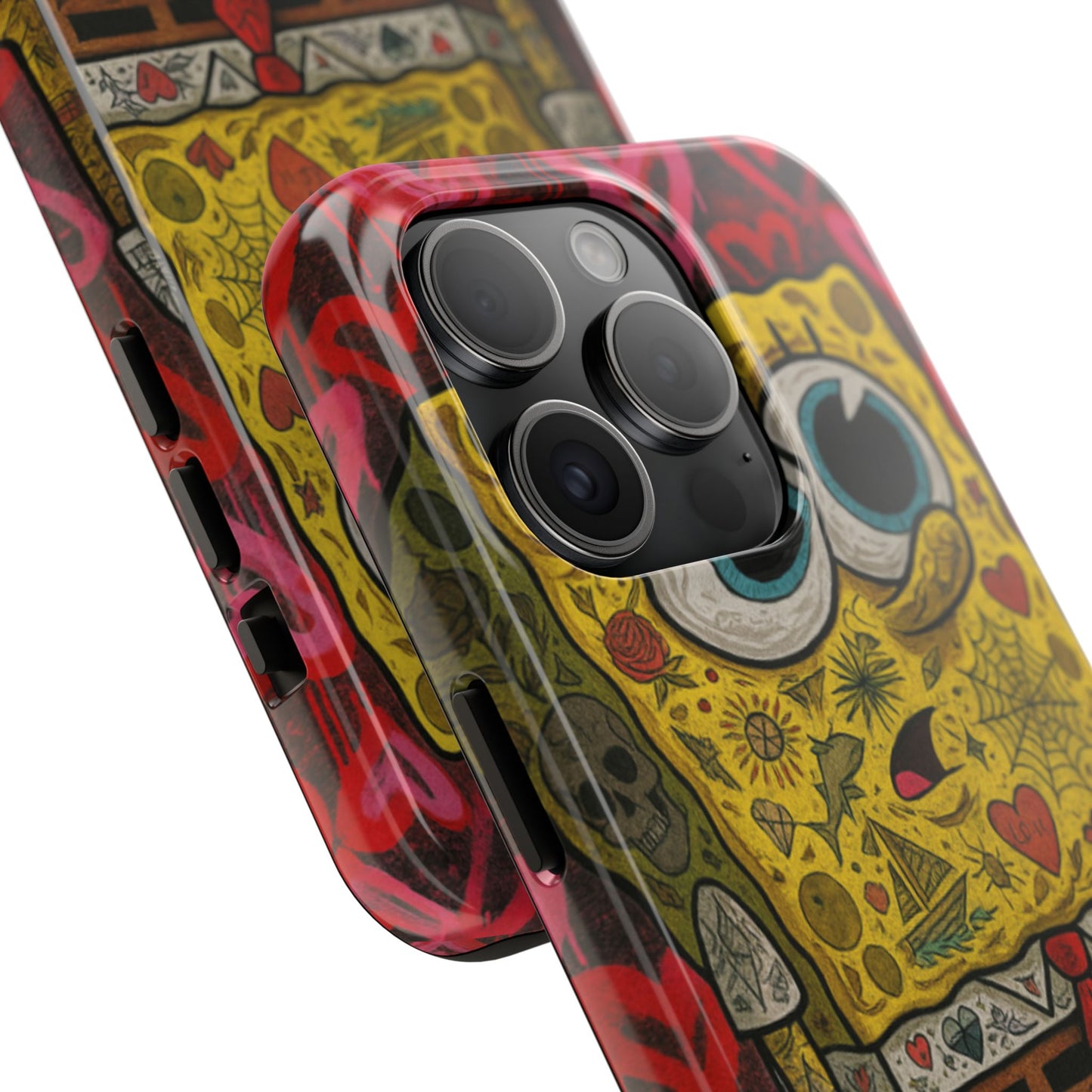 Los Angelez Made x Tatted Spongebob Tough Phone Case