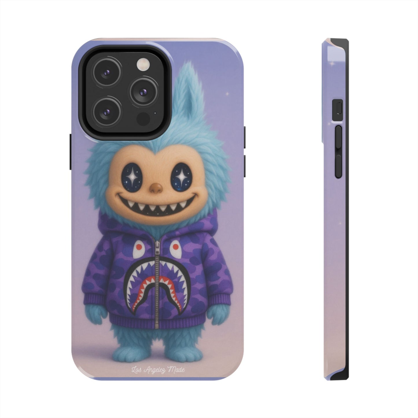 Los Angelez Made x Labubu BAPE Hoodie Tough Phone Case