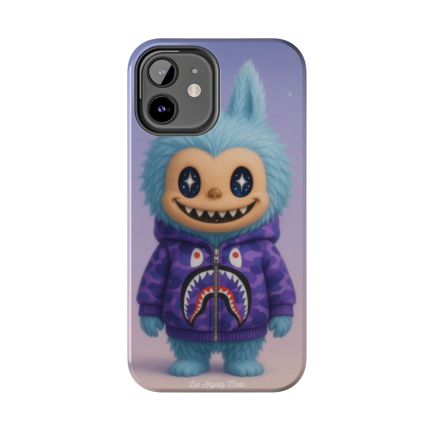 Los Angelez Made x Labubu BAPE Hoodie Tough Phone Case