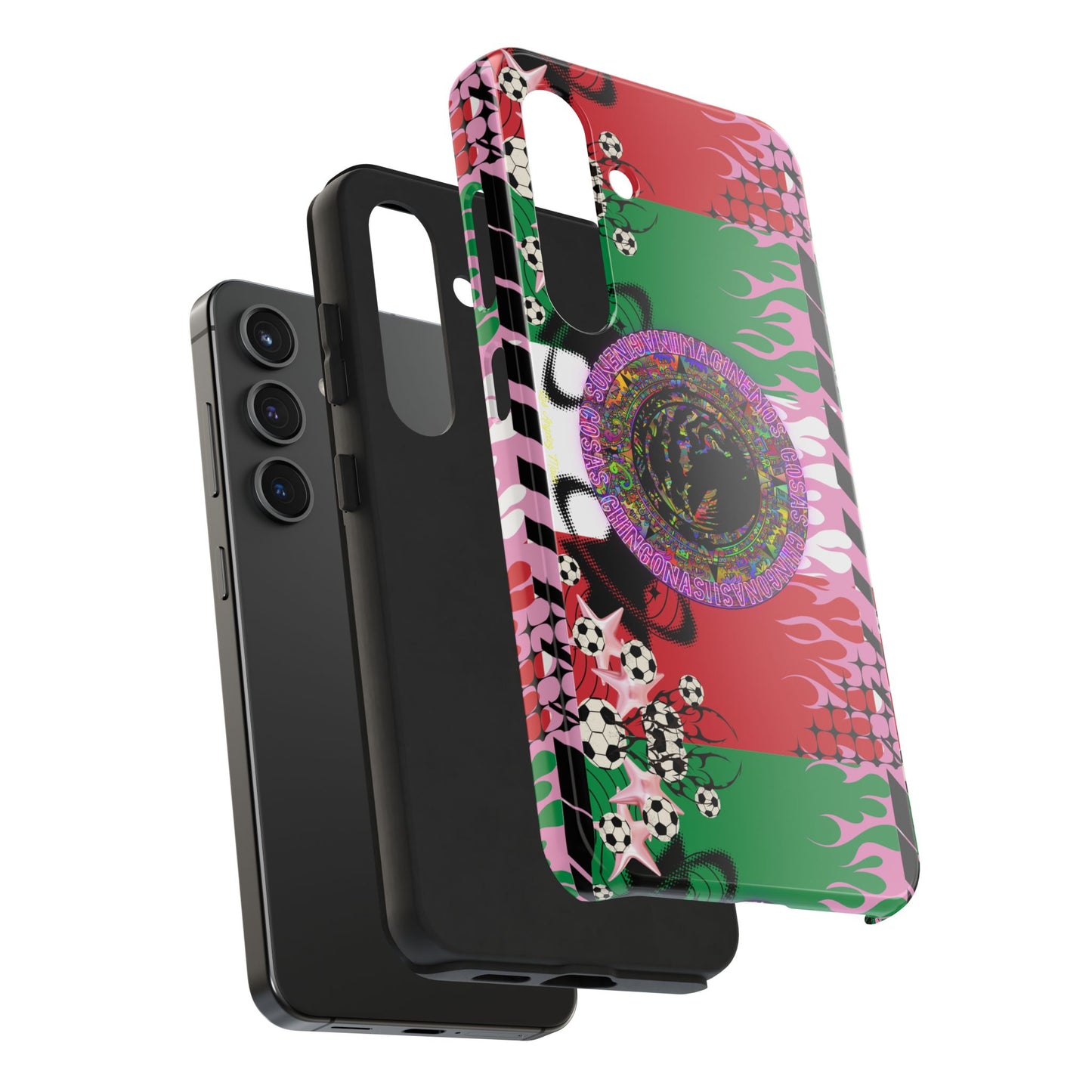 Los Angelez Made x Mexican Flag Tough Phone Case