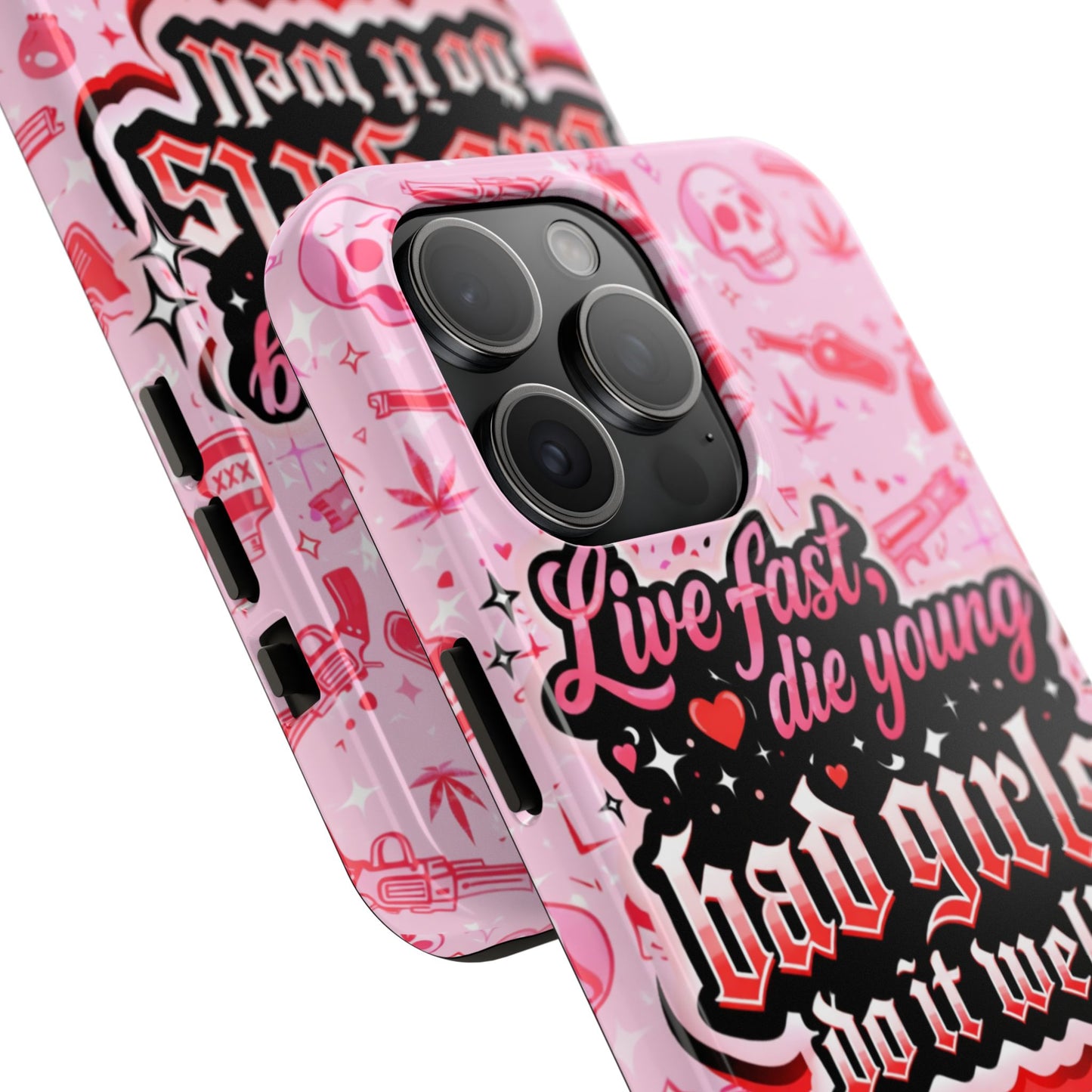 Los Angelez Made x "Live Fast, Die Young'' Tough Phone Case