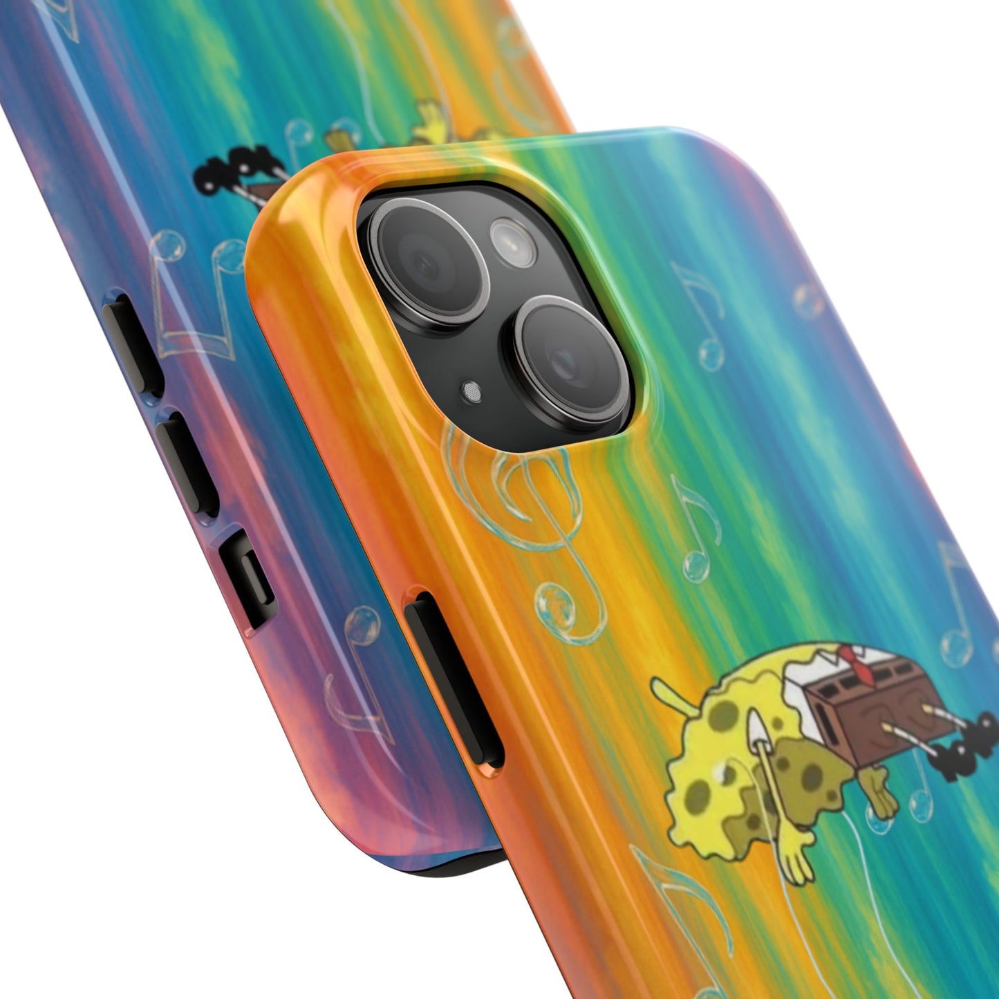 Los Angelez Made x Spongebob Music Is Life Tough Phone Case