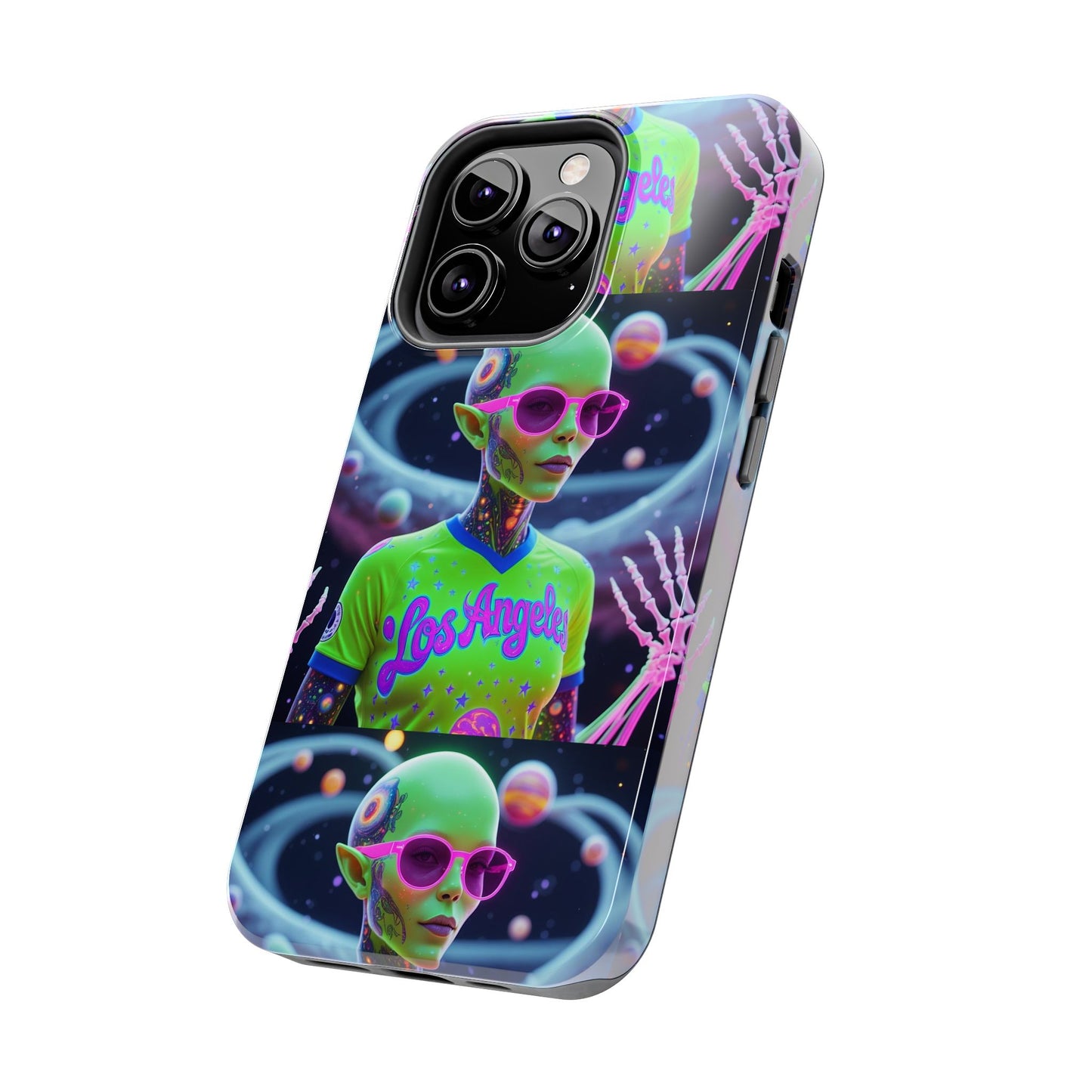 Los Angelez Made x Neon Alien Tough Phone Case