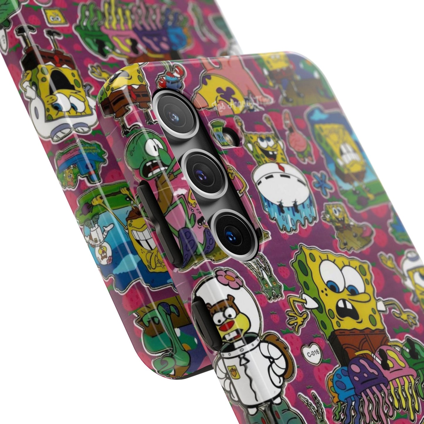 Los Angelez Made x SpongeBob Sticker Sheet Tough Phone Case