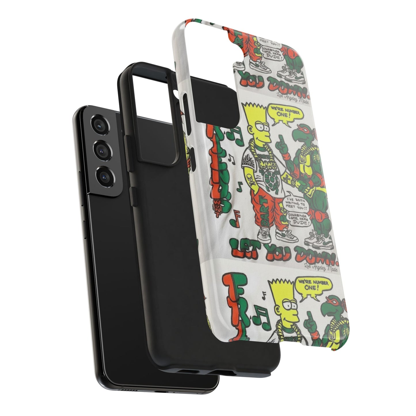 Los Angelez Made x Bart & TMNT Tough Phone Case