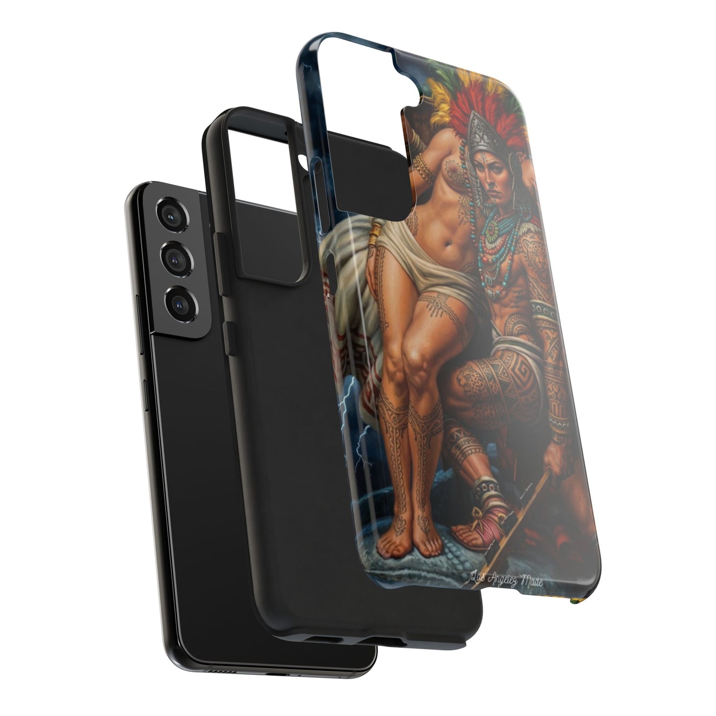 Los Angelez Made x Aztec Lesbian Pride Tough Phone Case