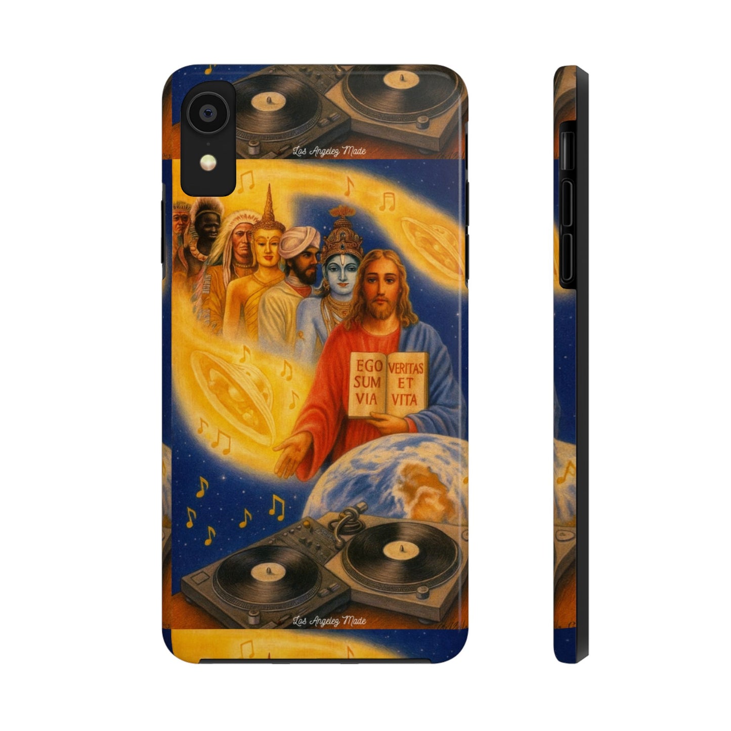 Los Angelez Made x God Is A DJ Tough Phone Case