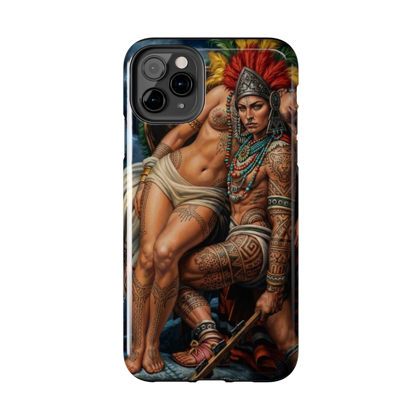 Los Angelez Made x Aztec Lesbian Pride Tough Phone Case