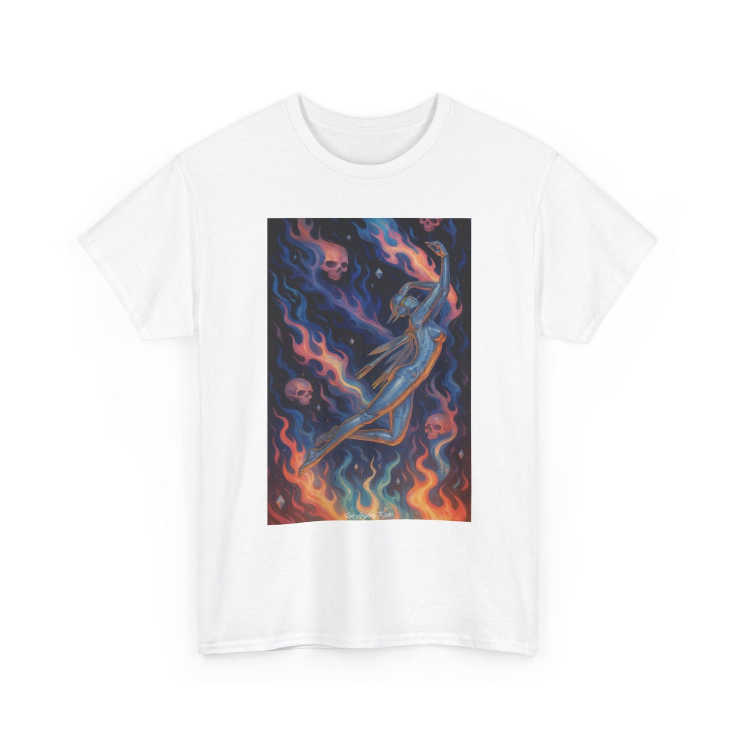 Los Angelez Made x Space Robot Unisex Heavy Cotton T-Shirt