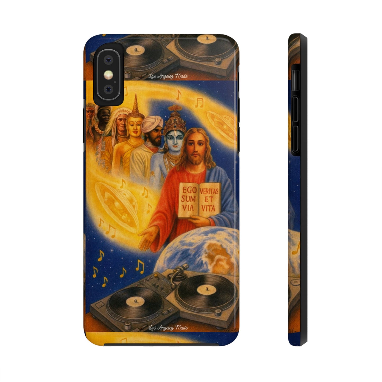 Los Angelez Made x God Is A DJ Tough Phone Case