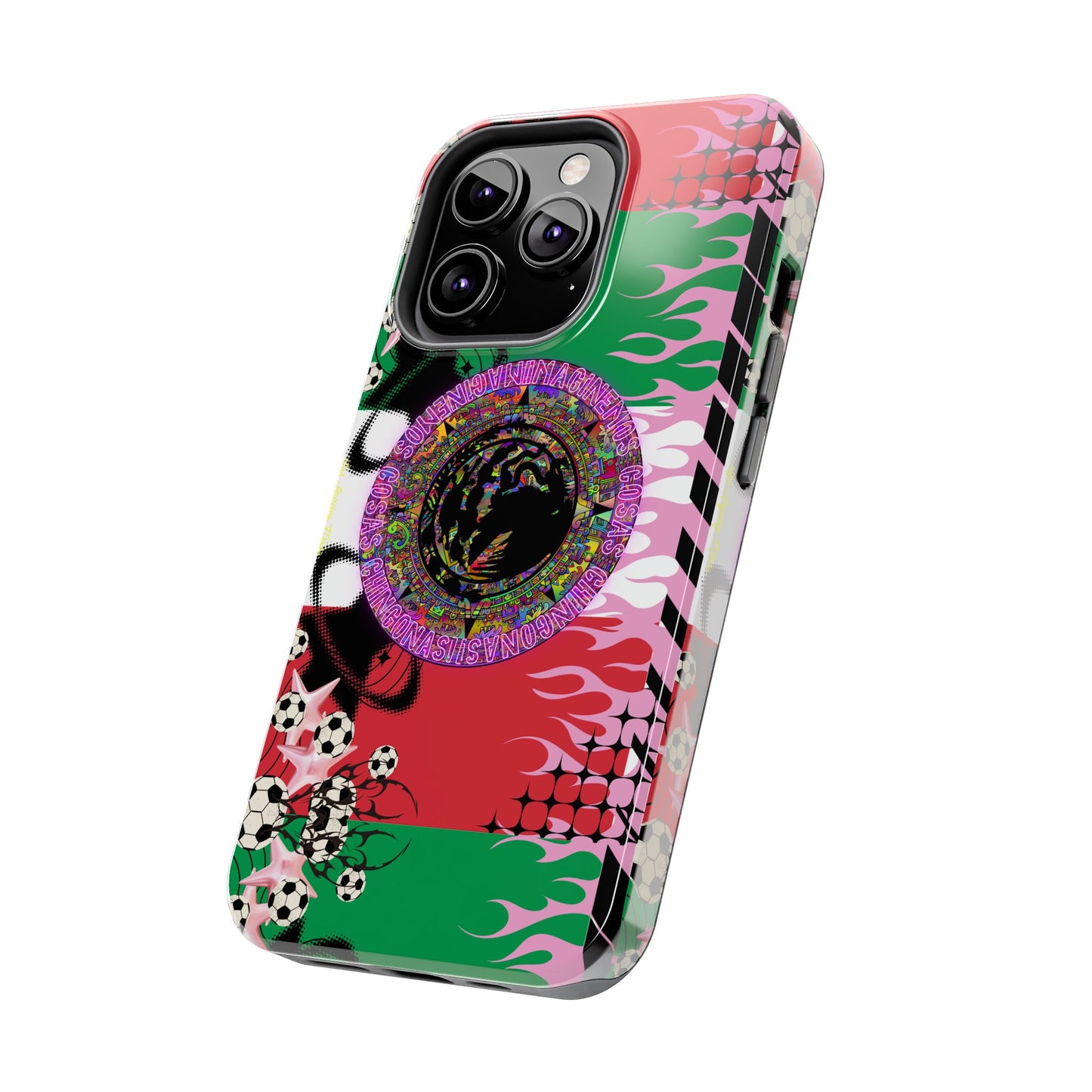 Los Angelez Made x Mexican Flag Tough Phone Case