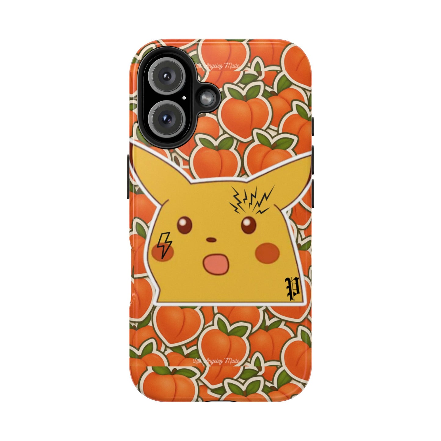 Los Angelez Made x Shocked Pika Peach Tough Phone Case