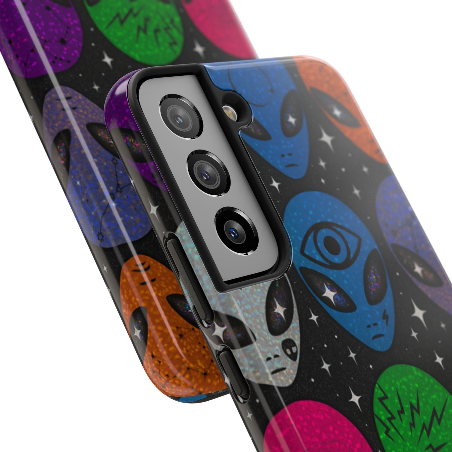 Los Angelez Made x Y2K Alien Sticker Sheet Tough Phone Case