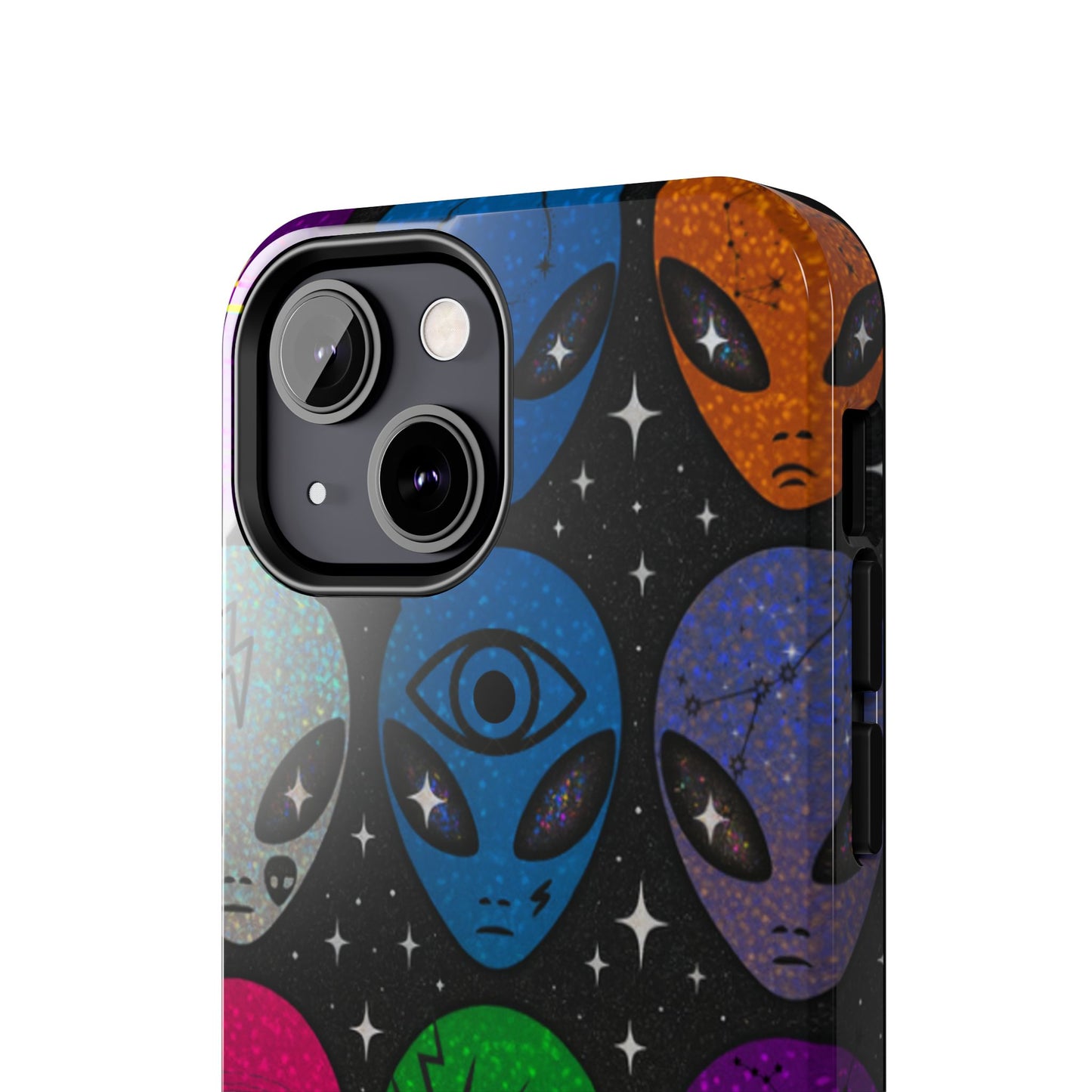 Los Angelez Made x Y2K Alien Sticker Sheet Tough Phone Case