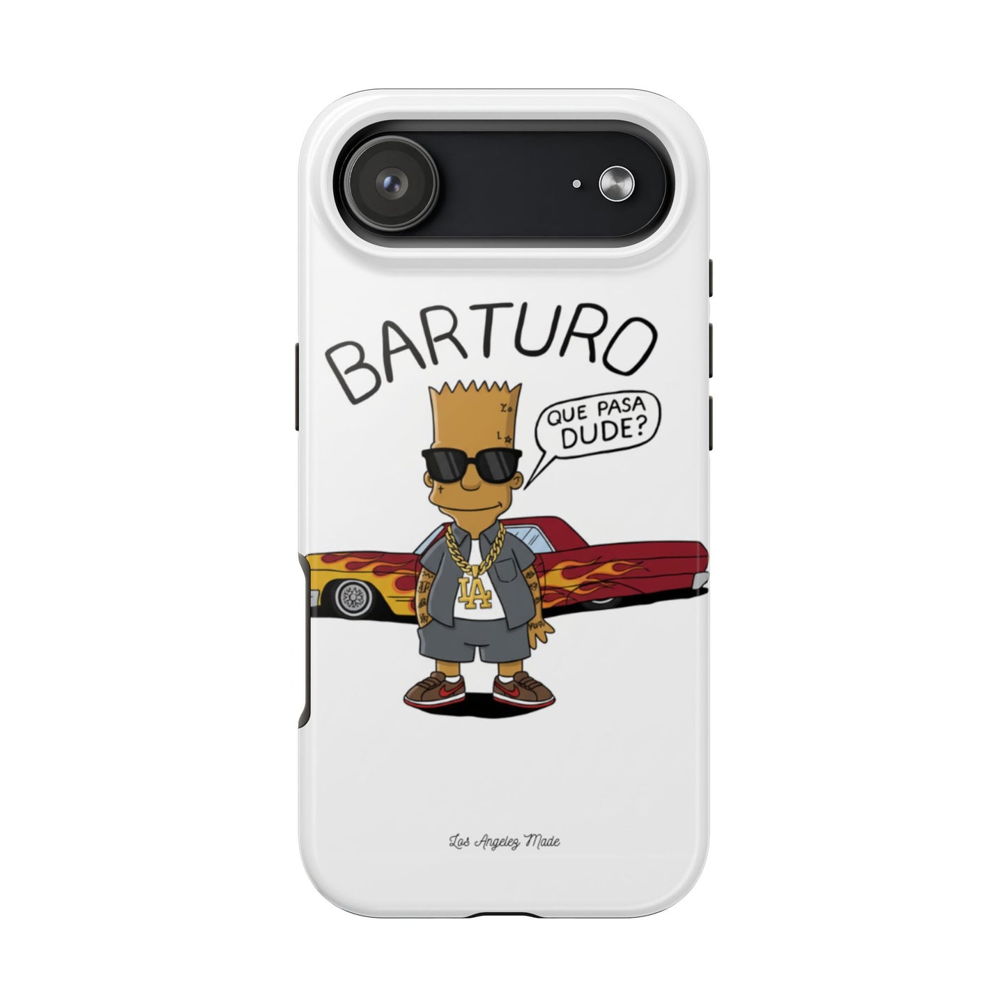 Los Angelez Made x Barturo "Que Pasa Dude?" Tough Phone Case