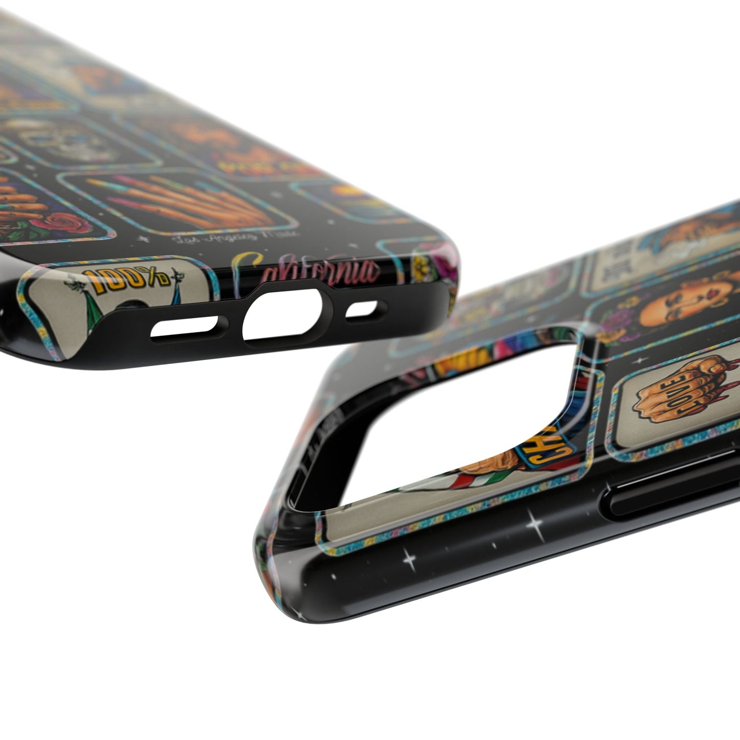 Los Angelez Made x Chicano Vintage Stickers Tough Phone Case