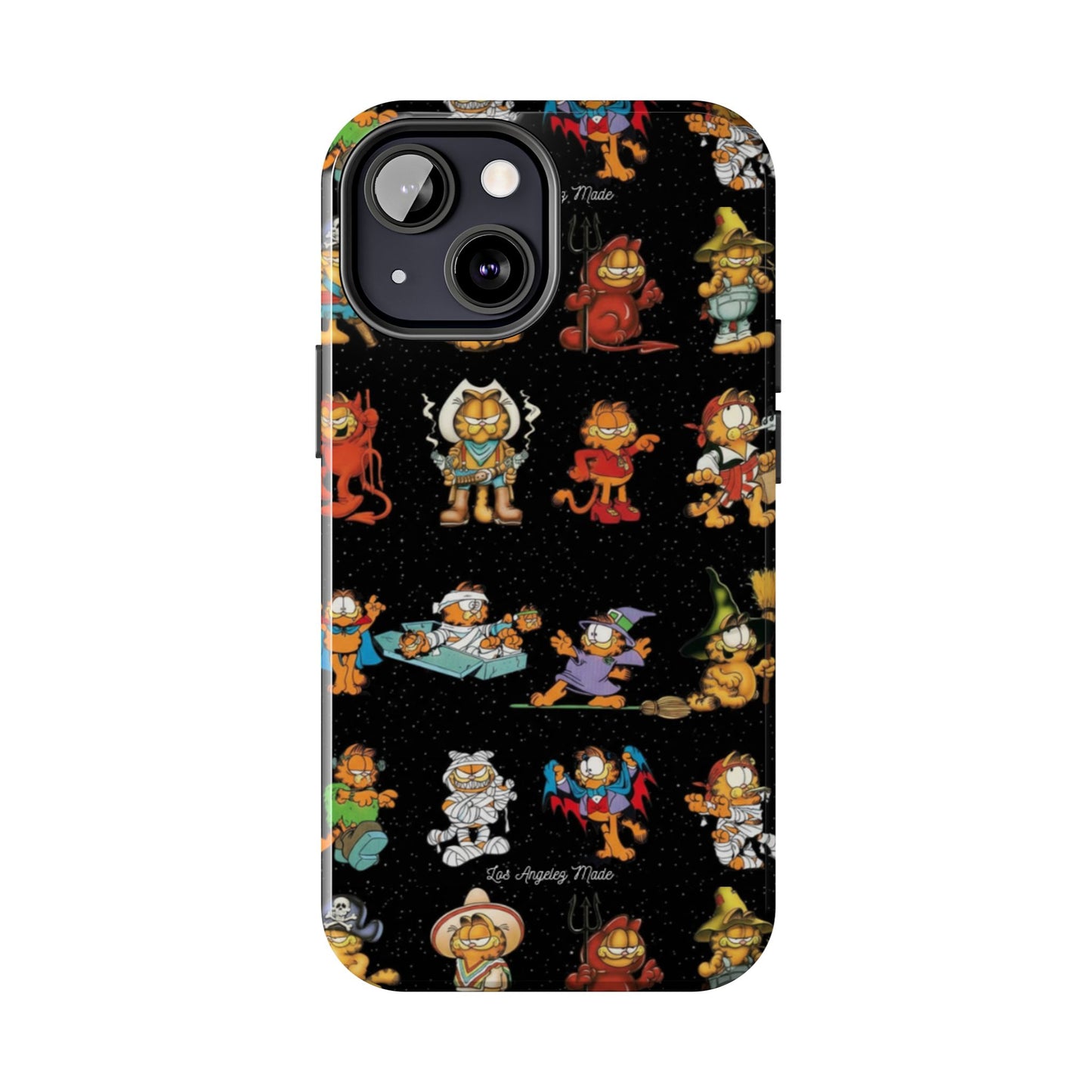 Los Angelez Made x Garfield Halloween Sticker Sheet Tough Phone Case