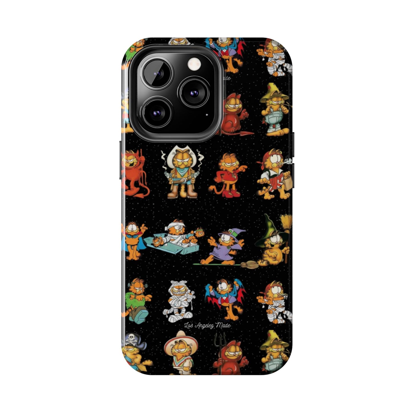 Los Angelez Made x Garfield Halloween Sticker Sheet Tough Phone Case