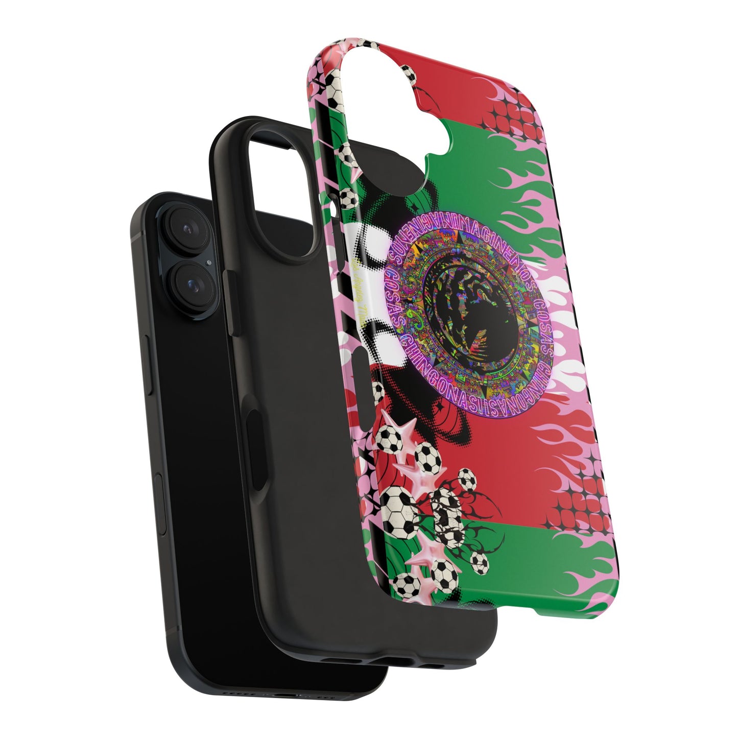 Los Angelez Made x Mexican Flag Tough Phone Case