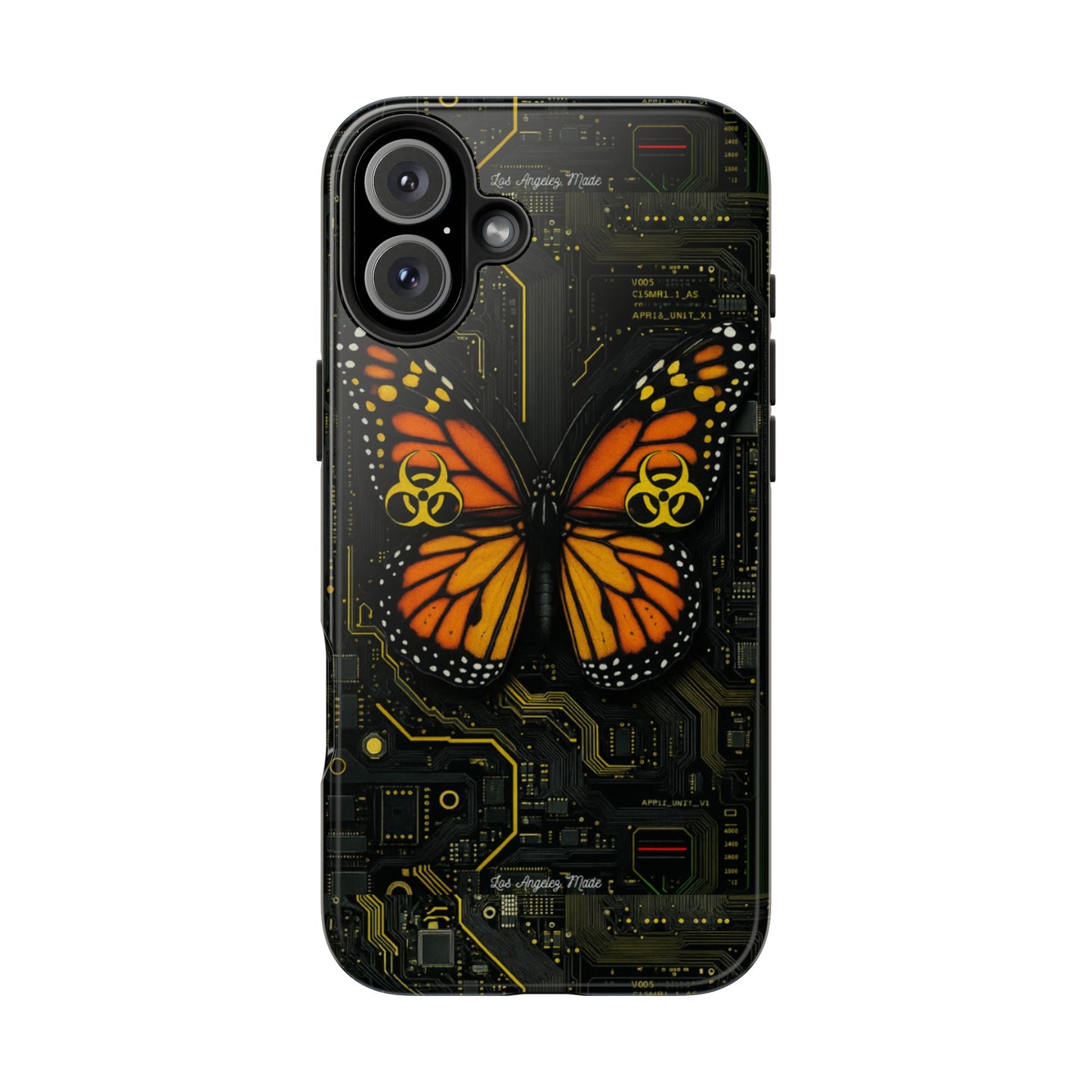 Los Angelez Made x Cyber Butterfly Tough Phone Case