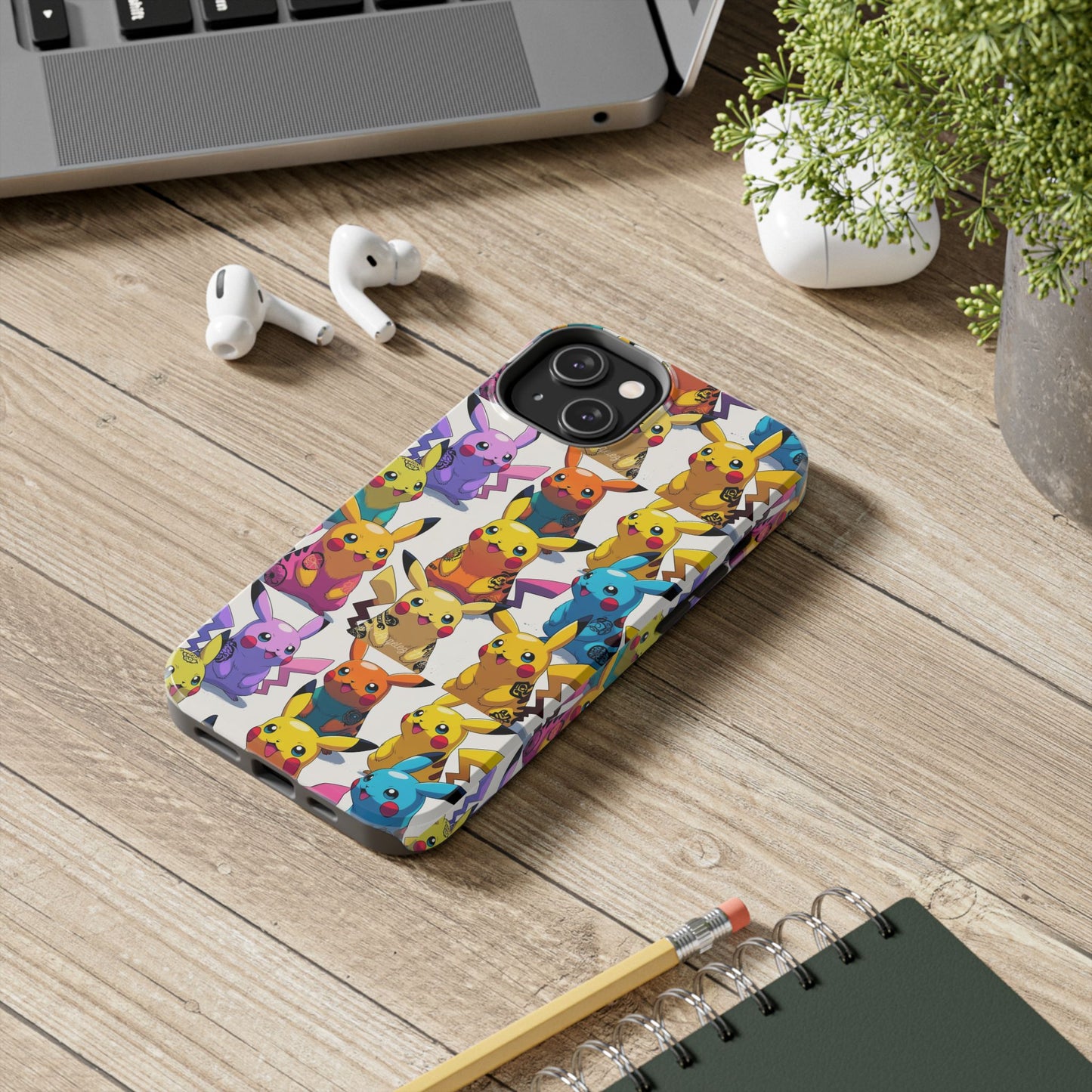 Los Angelez Made x Rainbow Pika Tough Phone Case