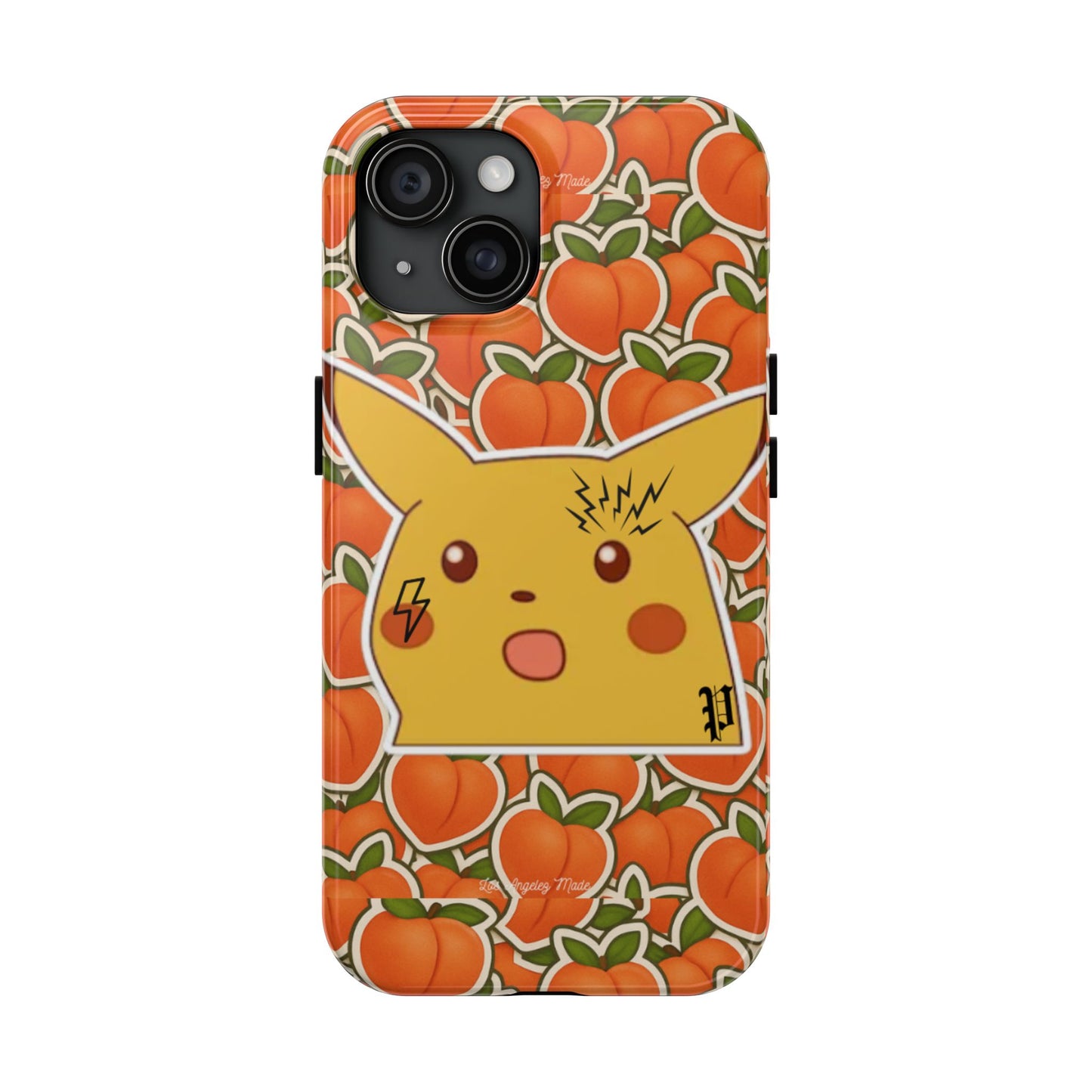 Los Angelez Made x Shocked Pika Peach Tough Phone Case