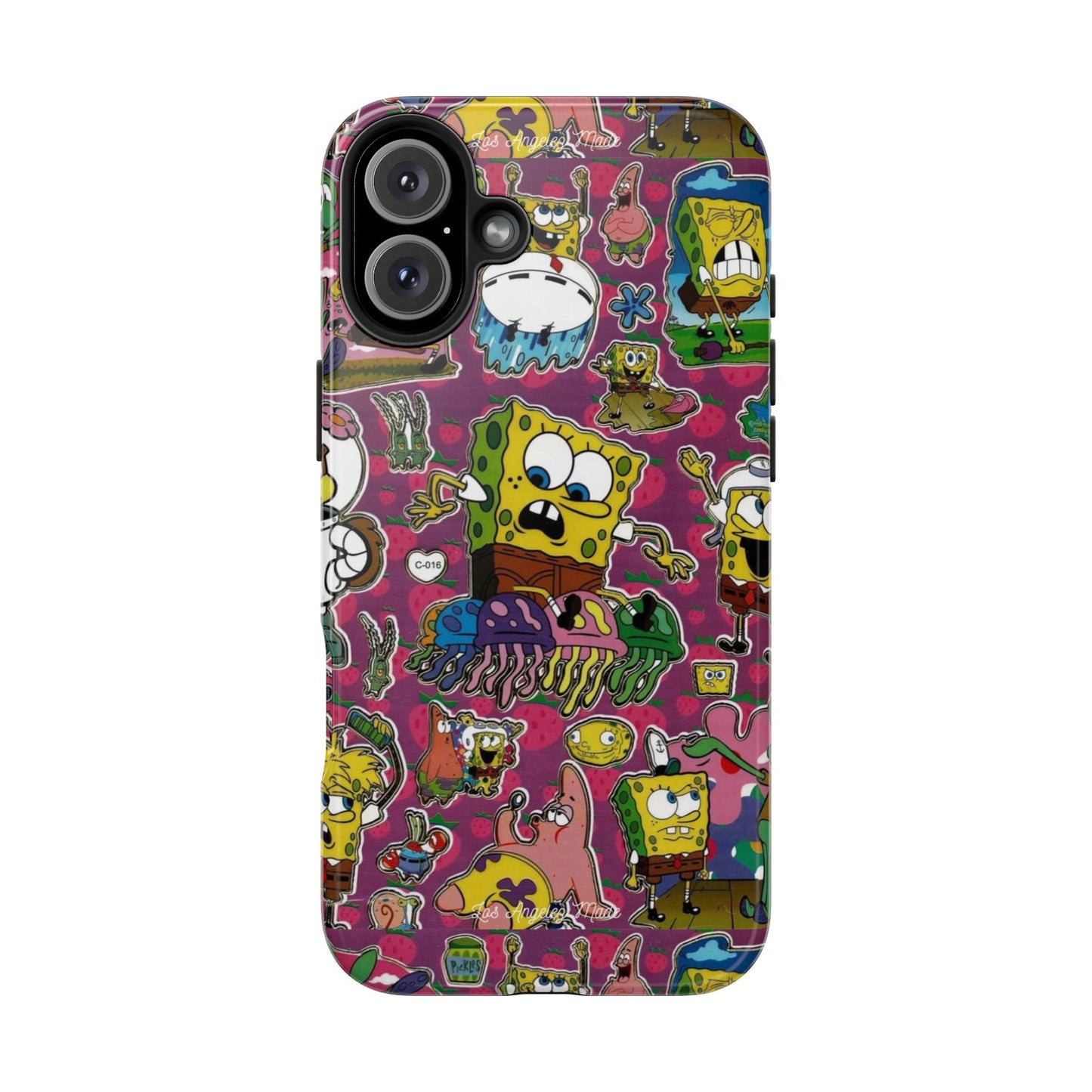 Los Angelez Made x SpongeBob Sticker Sheet Tough Phone Case