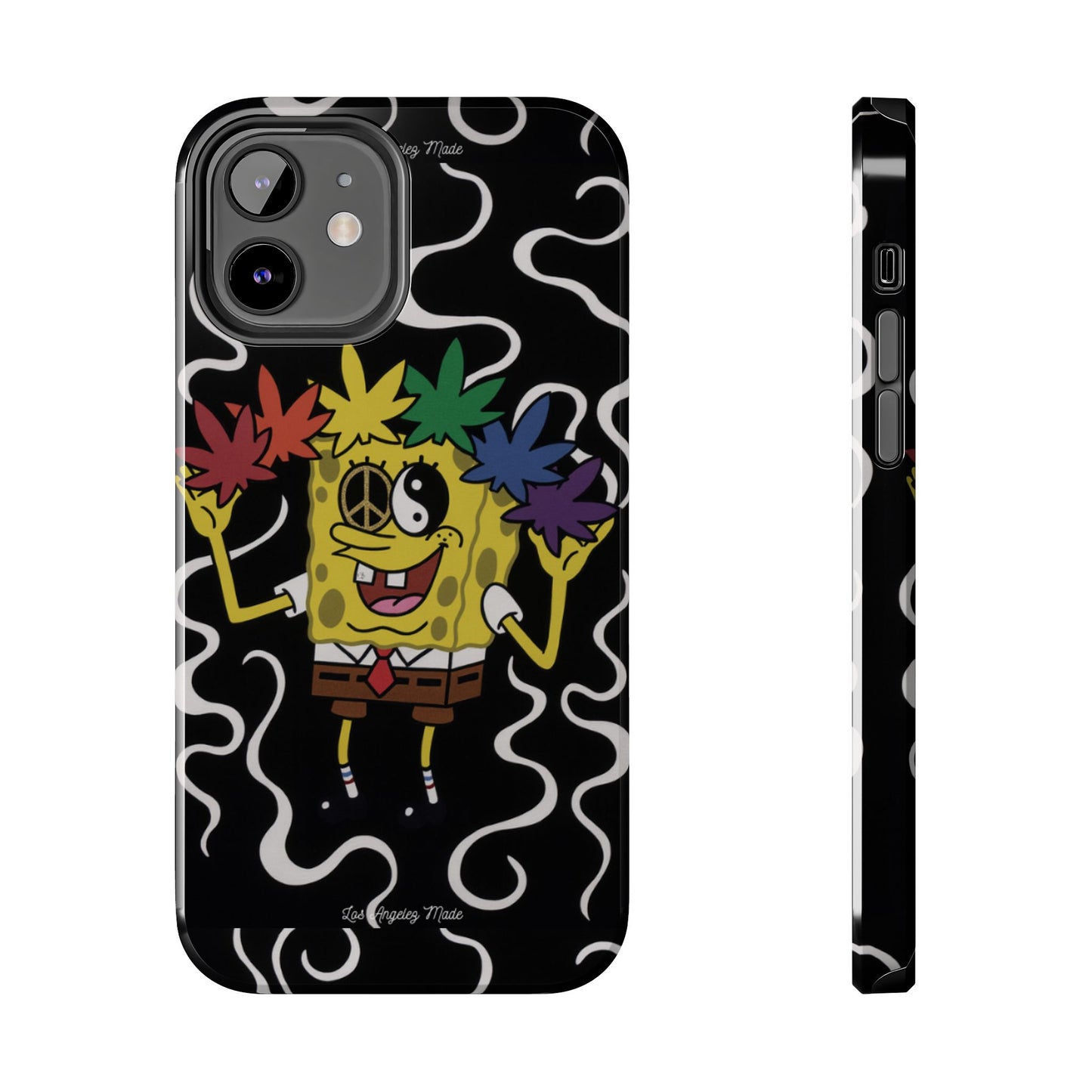 Los Angelez Made x Psychedelic Spongebob Squarepants Tough Phone Case