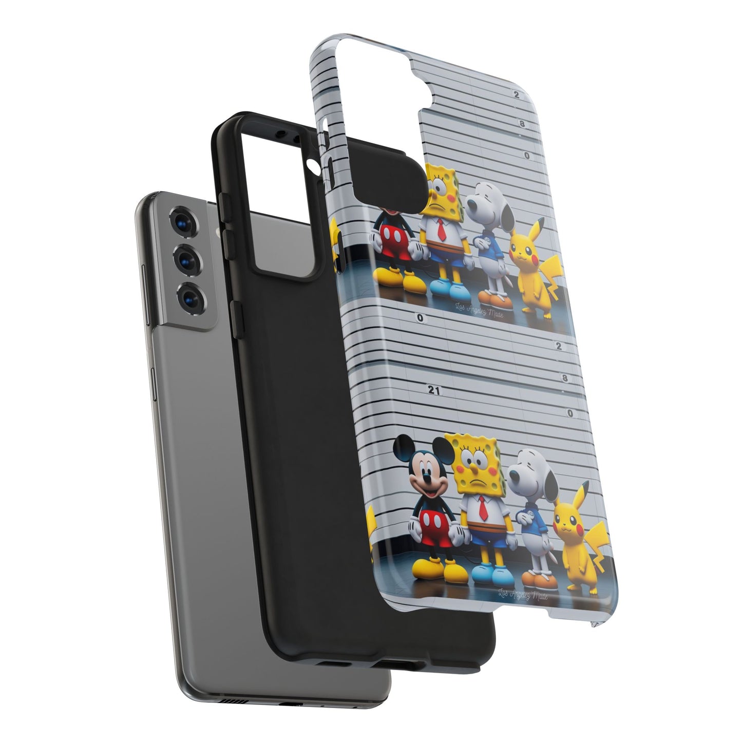 Los Angelez Made x Cartoon Police Line Up Tough Phone Case