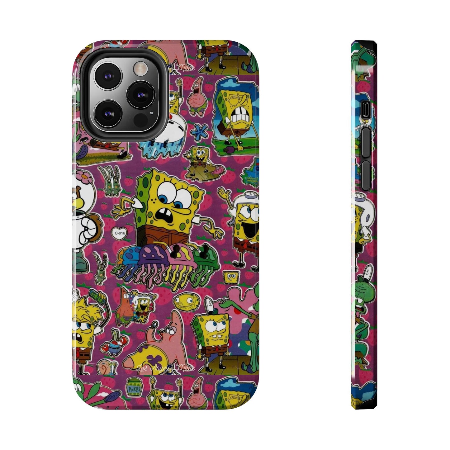 Los Angelez Made x SpongeBob Sticker Sheet Tough Phone Case