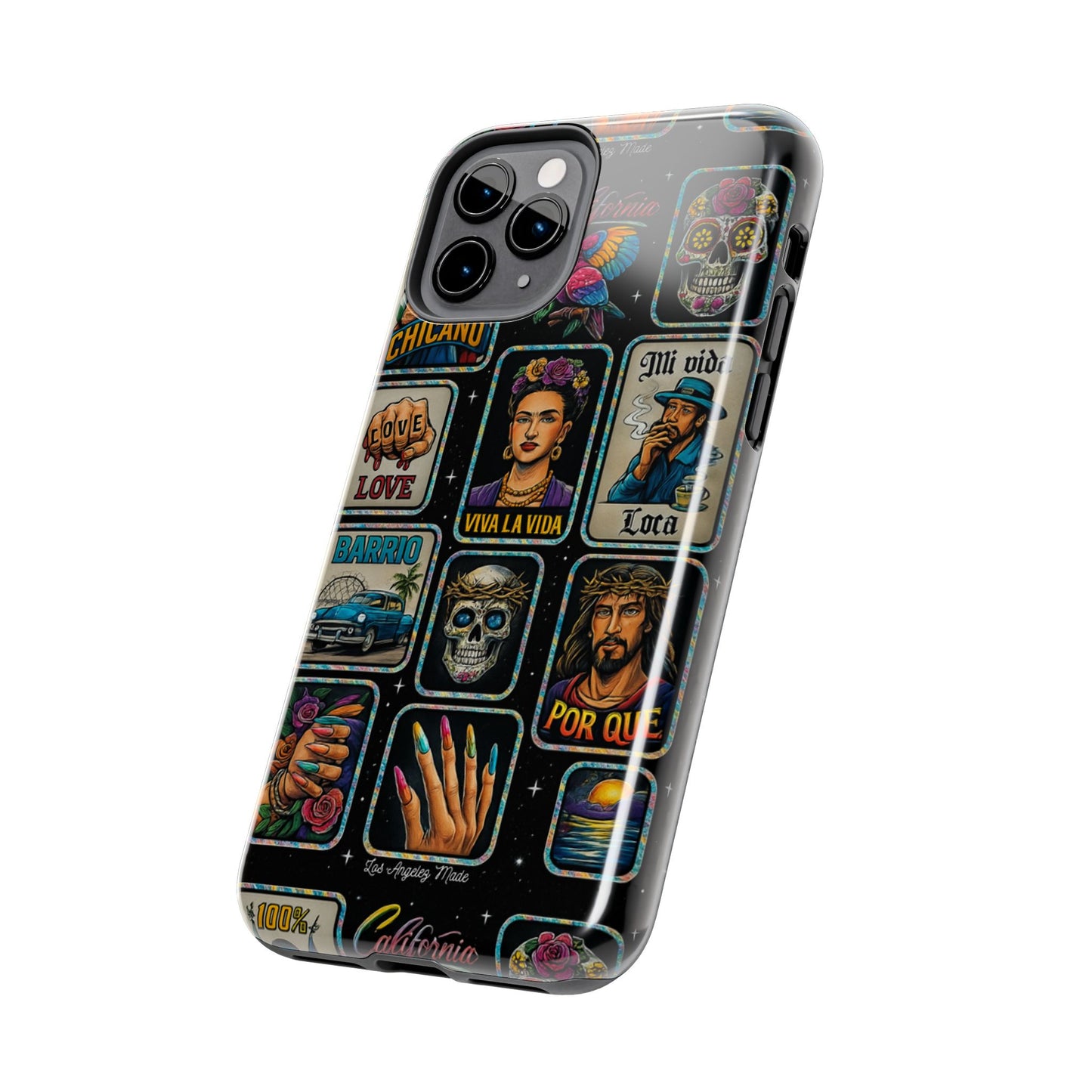 Los Angelez Made x Chicano Vintage Stickers Tough Phone Case