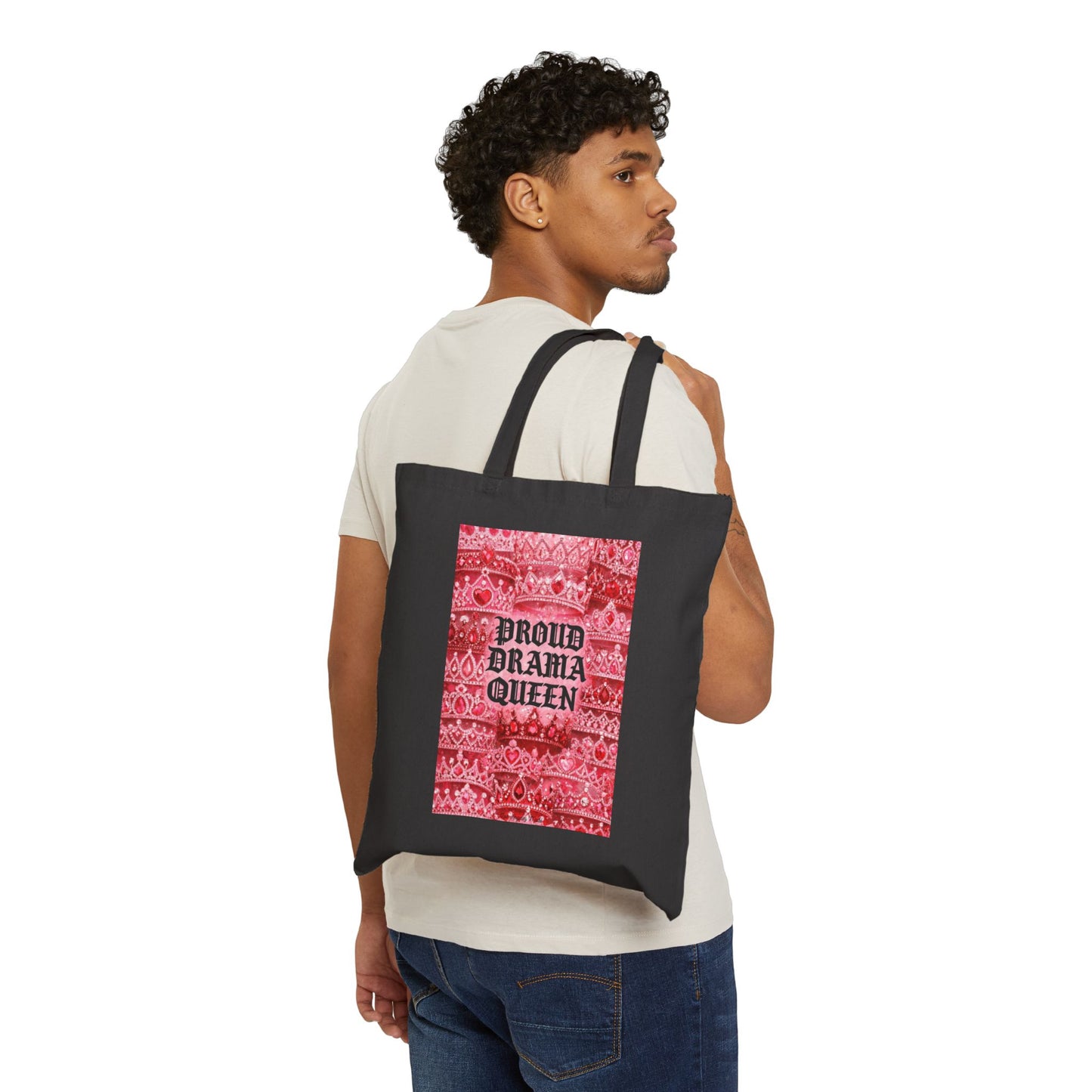 Los Angelez Made x Proud Drama Queen Cotton Canvas Tote