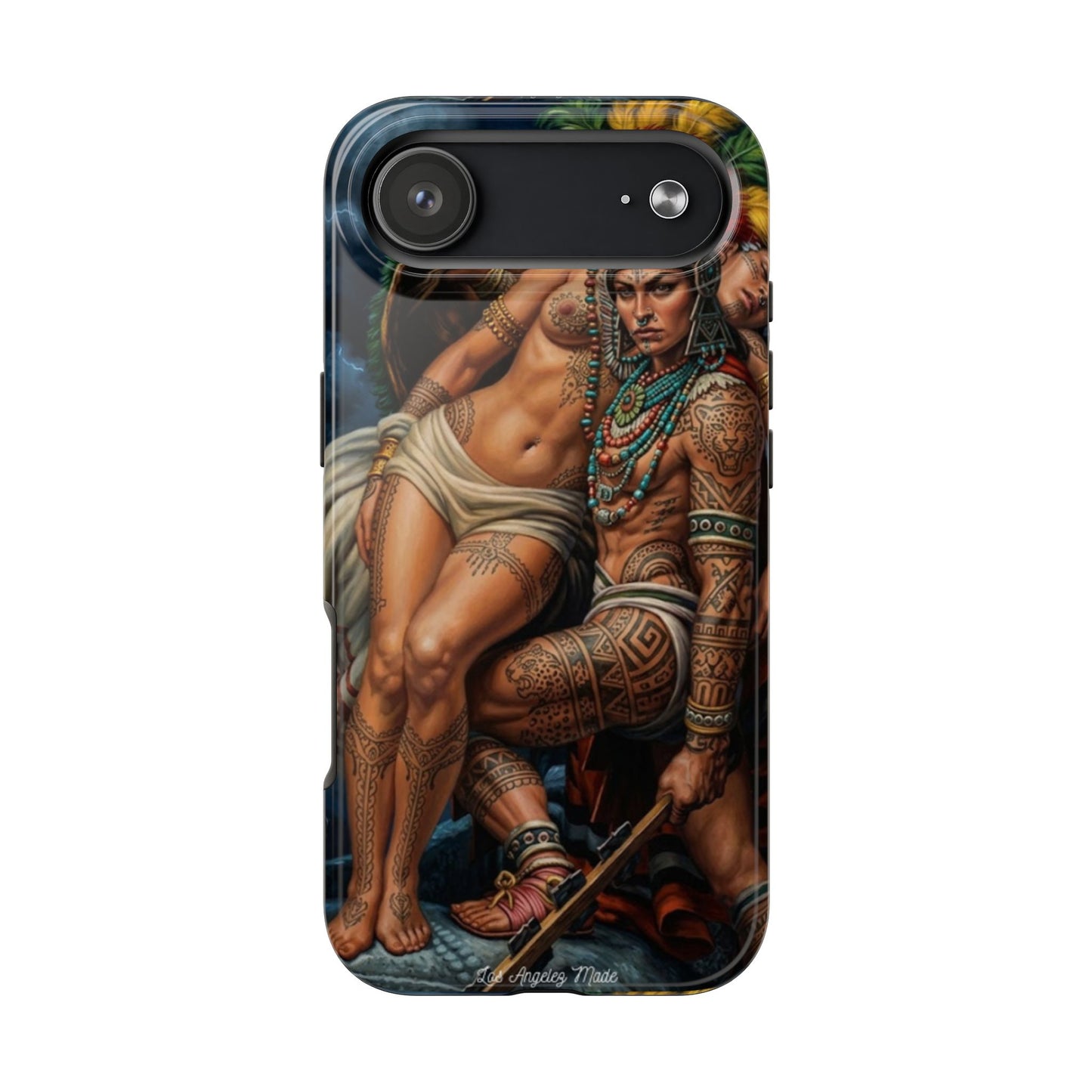 Los Angelez Made x Aztec Lesbian Pride Tough Phone Case