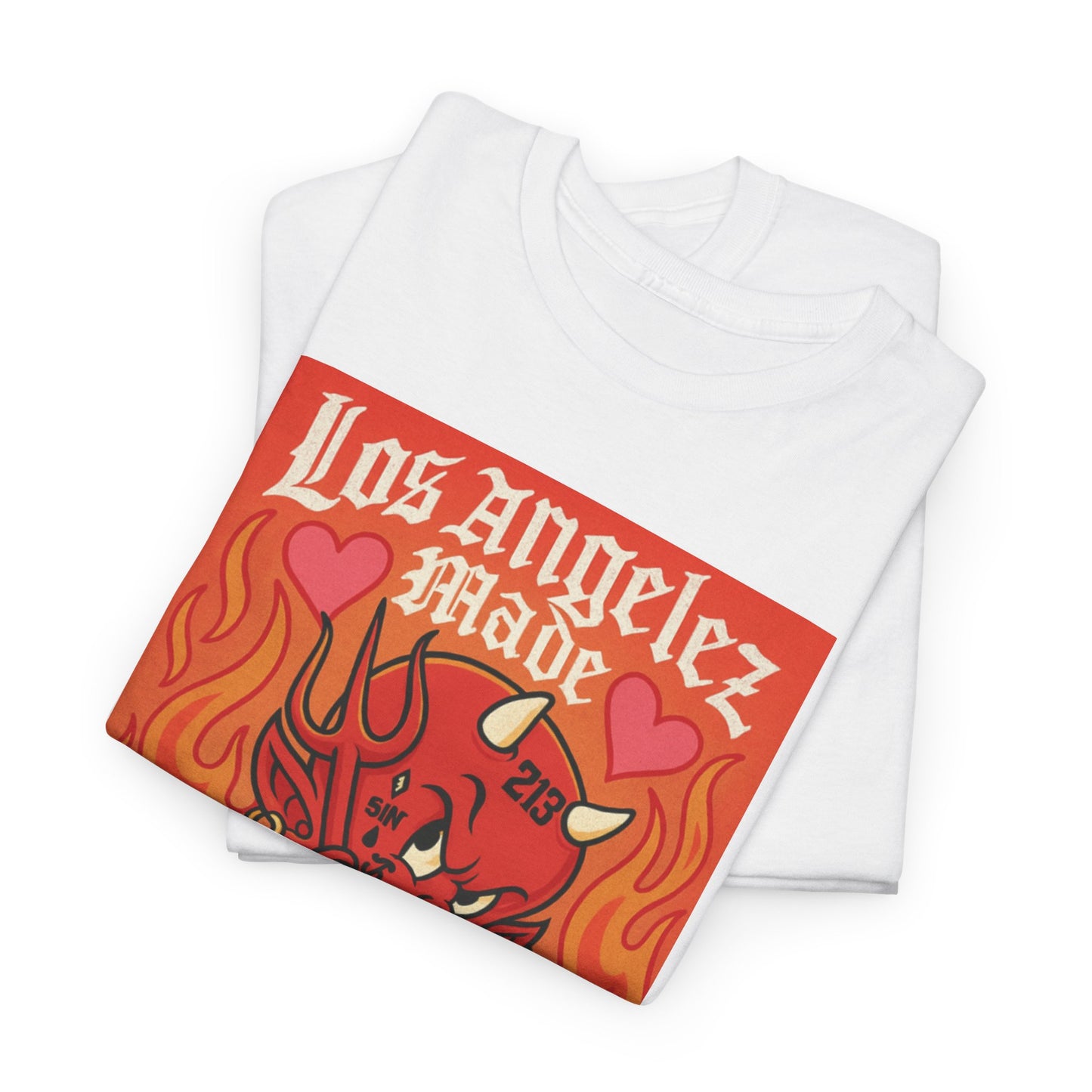 Los Angelez Made x Baby Devil Unisex Heavy Cotton T-Shirt