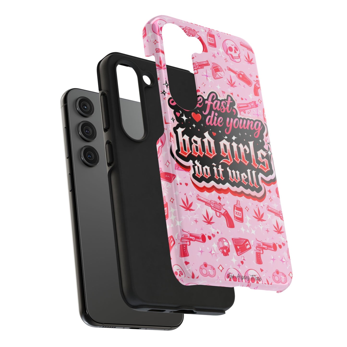 Los Angelez Made x "Live Fast, Die Young'' Tough Phone Case
