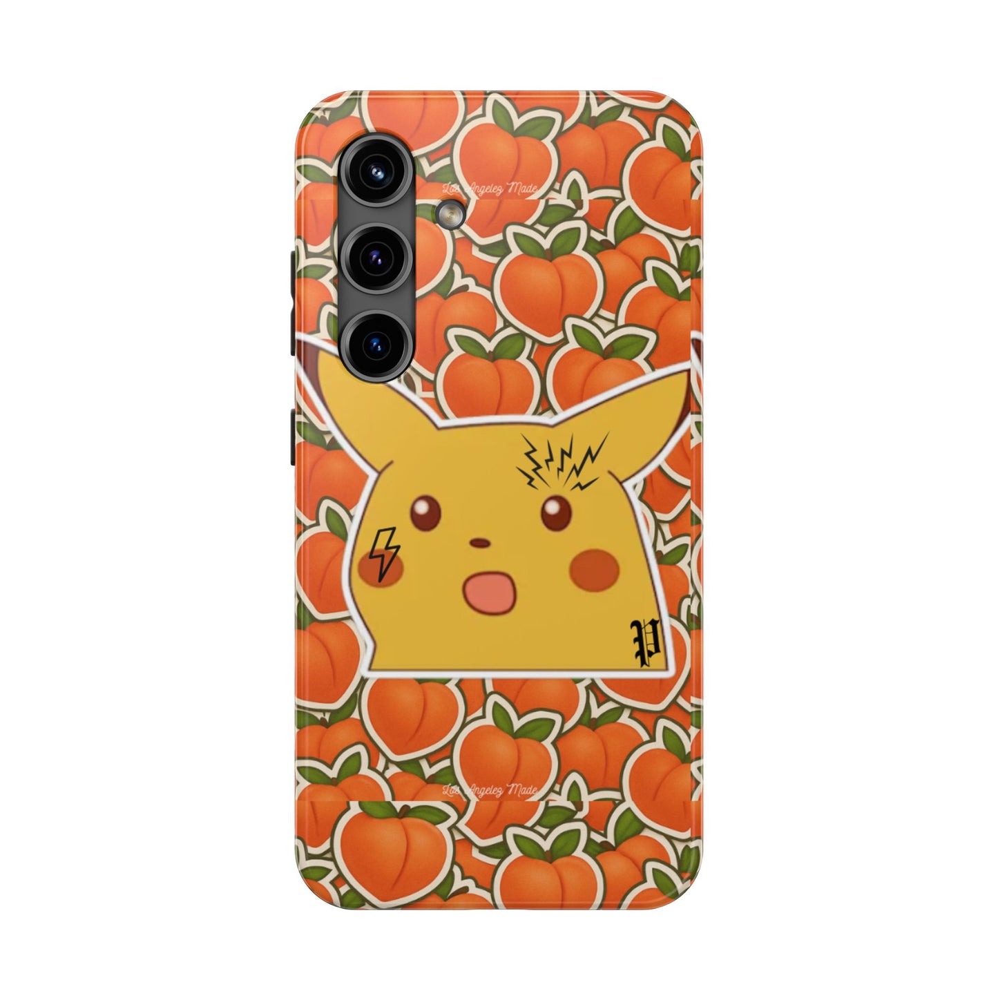 Los Angelez Made x Shocked Pika Peach Tough Phone Case