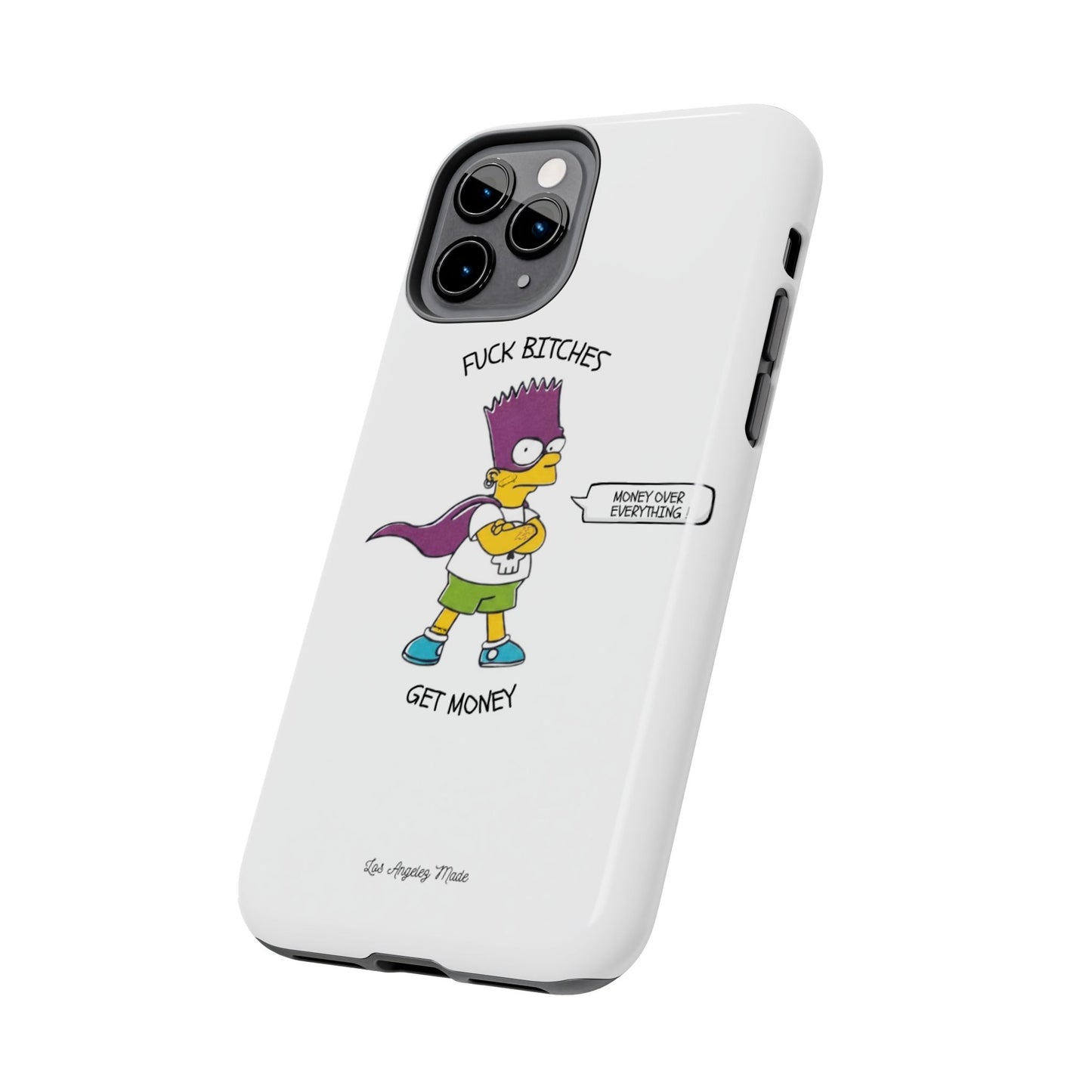 Los Angelez Made x Bart Get Money Tough Phone Case