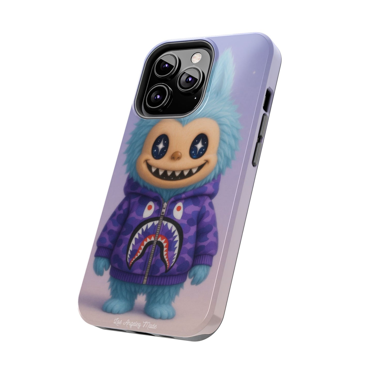 Los Angelez Made x Labubu BAPE Hoodie Tough Phone Case