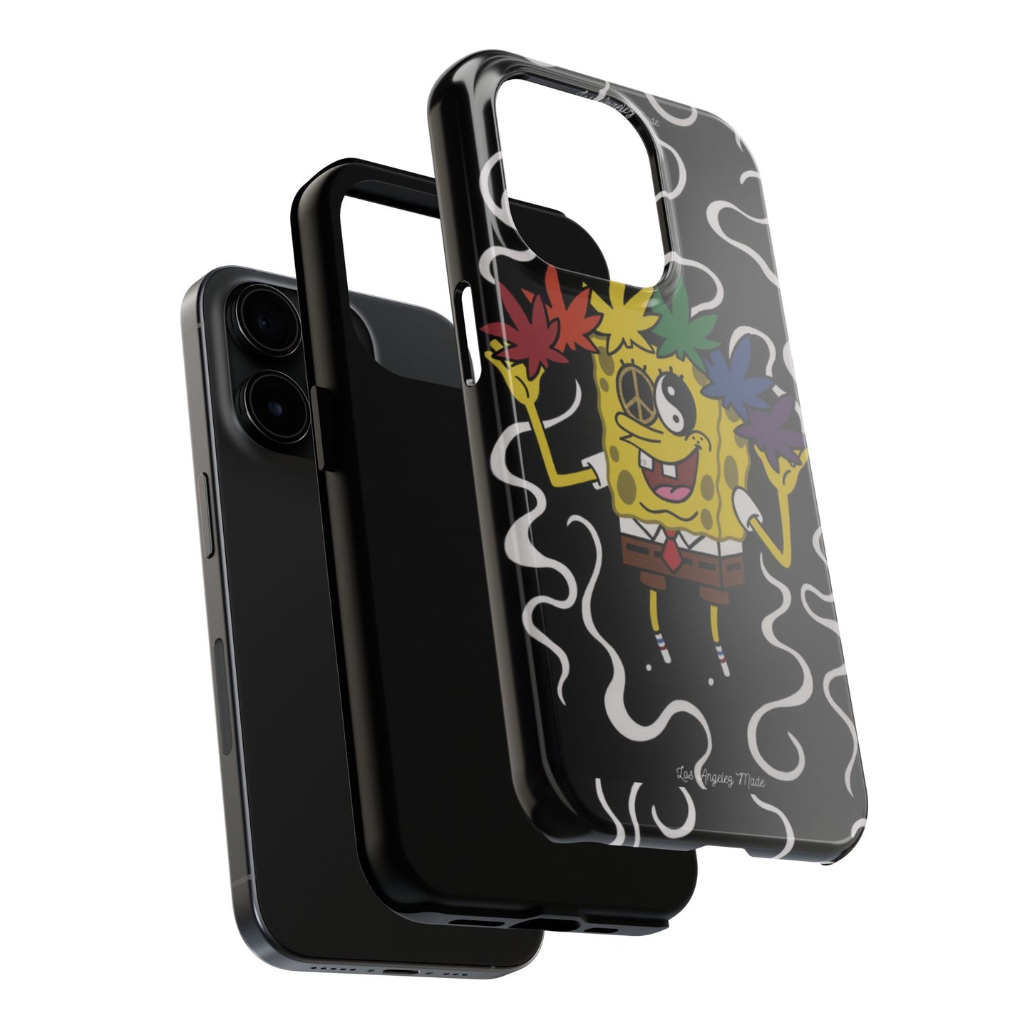 Los Angelez Made x Psychedelic Spongebob Squarepants Tough Phone Case