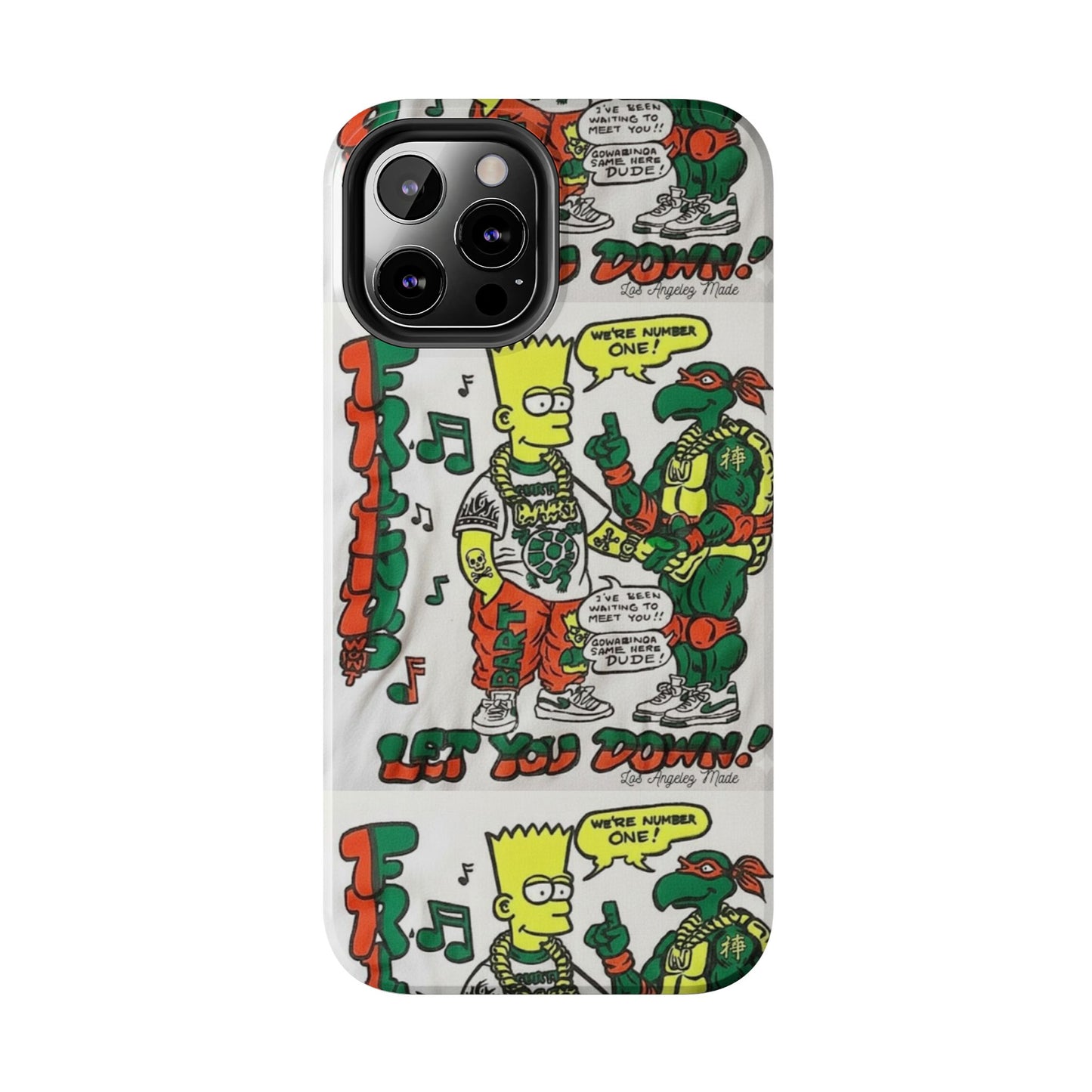 Los Angelez Made x Bart & TMNT Tough Phone Case