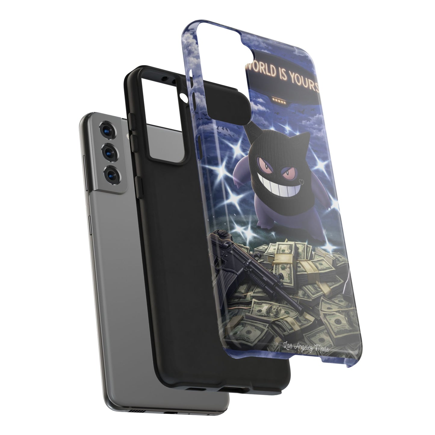 Los Angelez Made x Gen gar 'The World Is Yours' Tough Phone Case