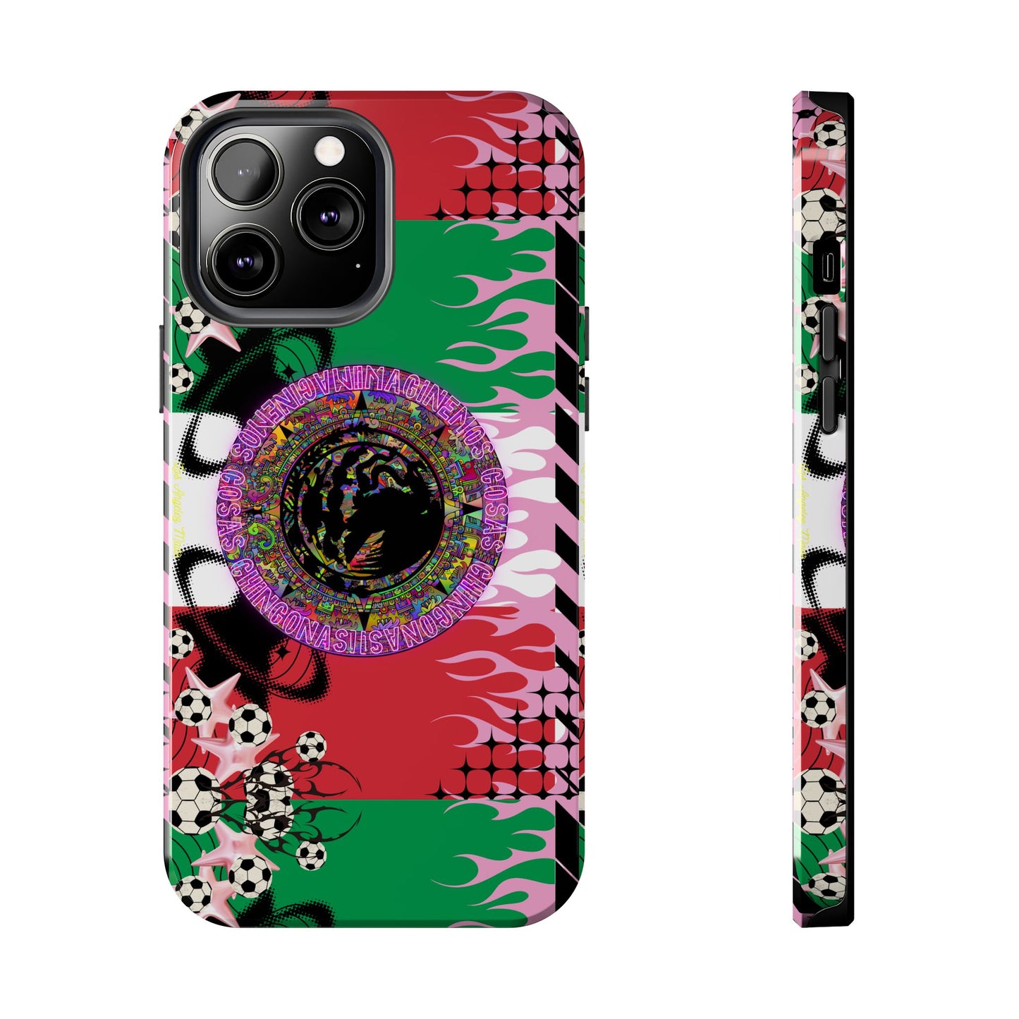 Los Angelez Made x Mexican Flag Tough Phone Case