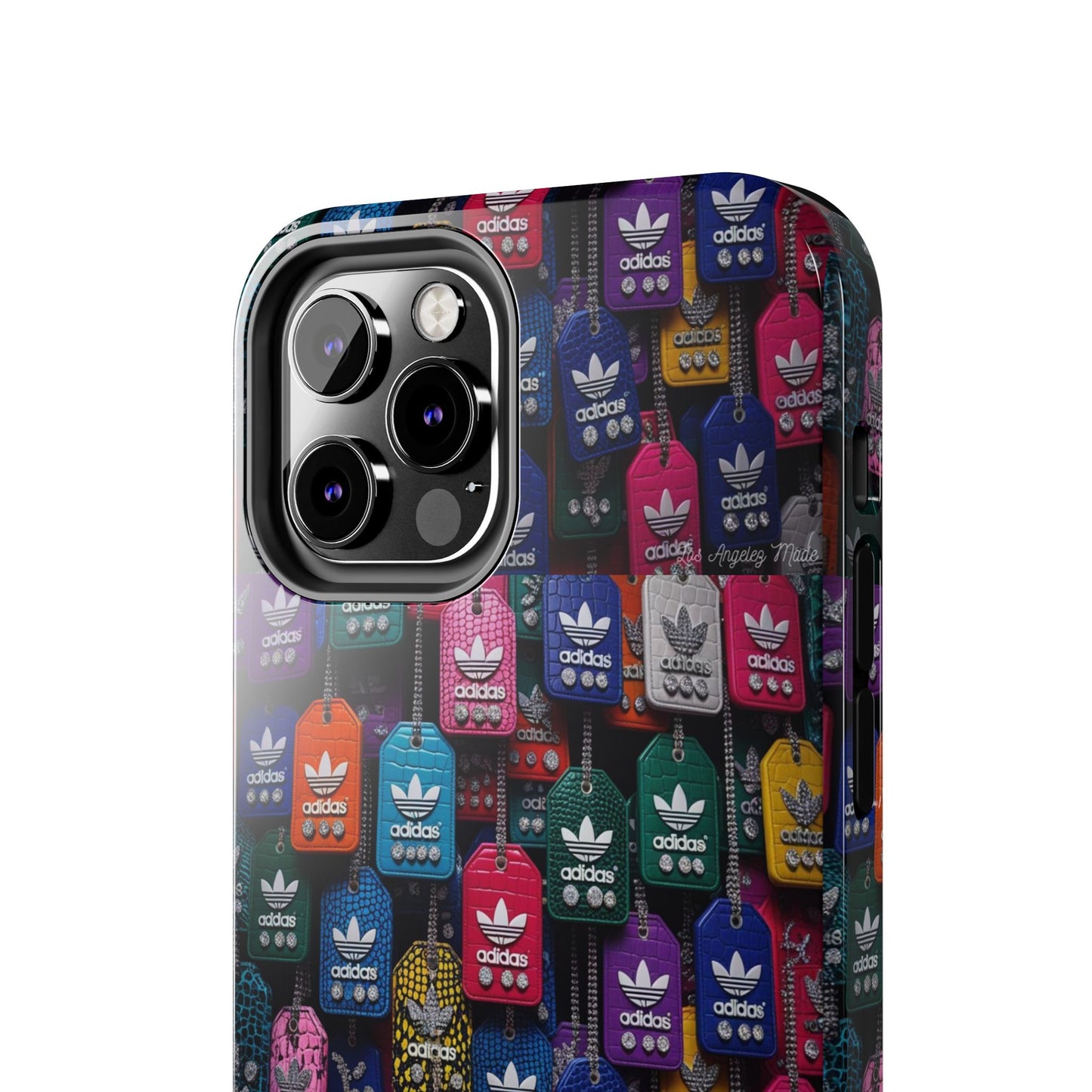 Los Angelez Made x Adidas Leather Tags Tough Phone Case