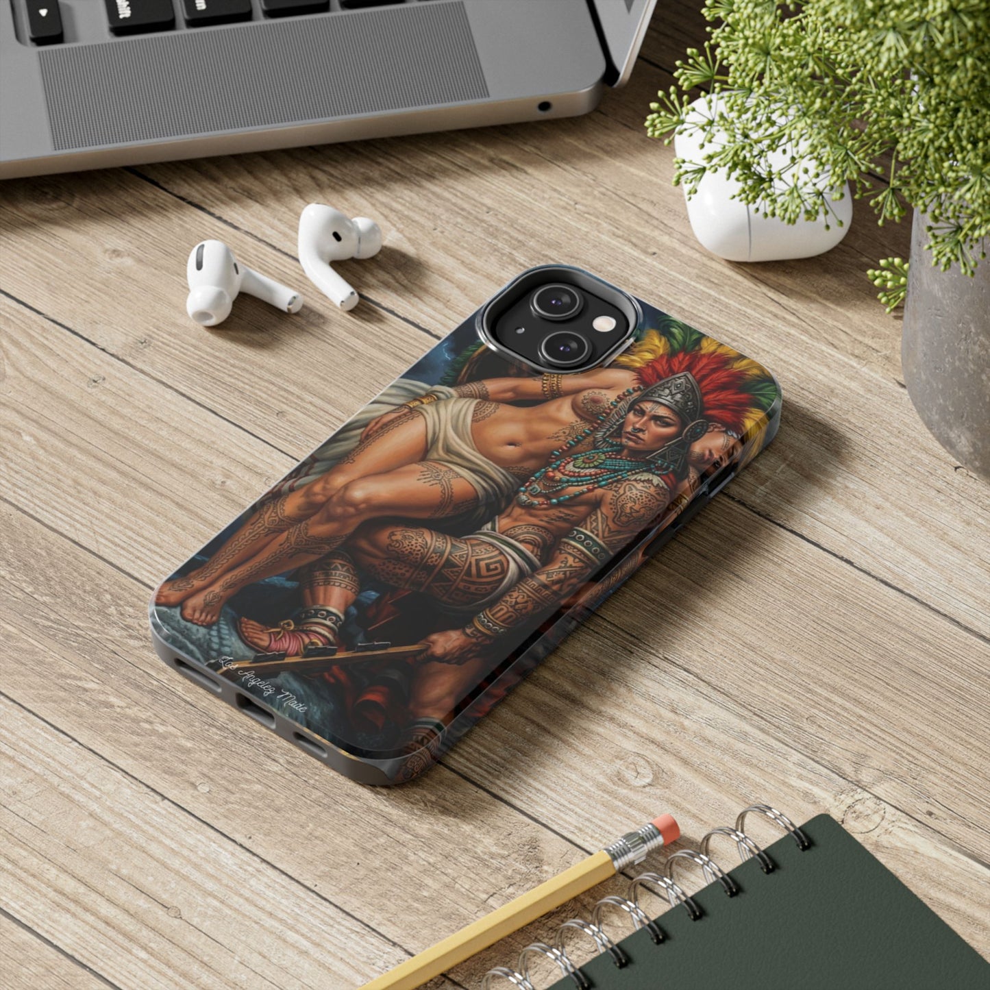 Los Angelez Made x Aztec Lesbian Pride Tough Phone Case