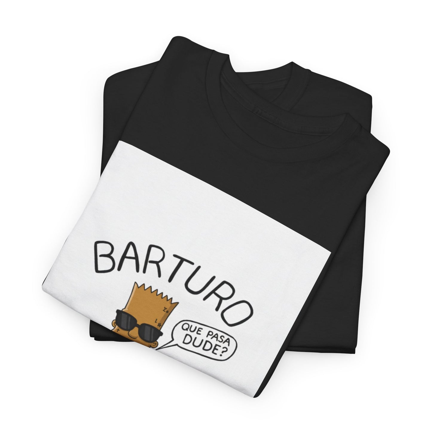 Los Angelez Made x Barturo "Que Pasa Dude?" Unisex Heavy Cotton T-Shirt