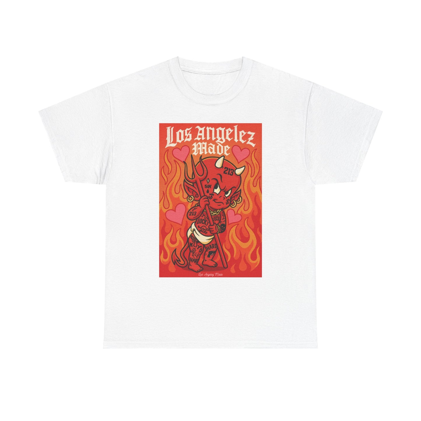 Los Angelez Made x Baby Devil Unisex Heavy Cotton T-Shirt